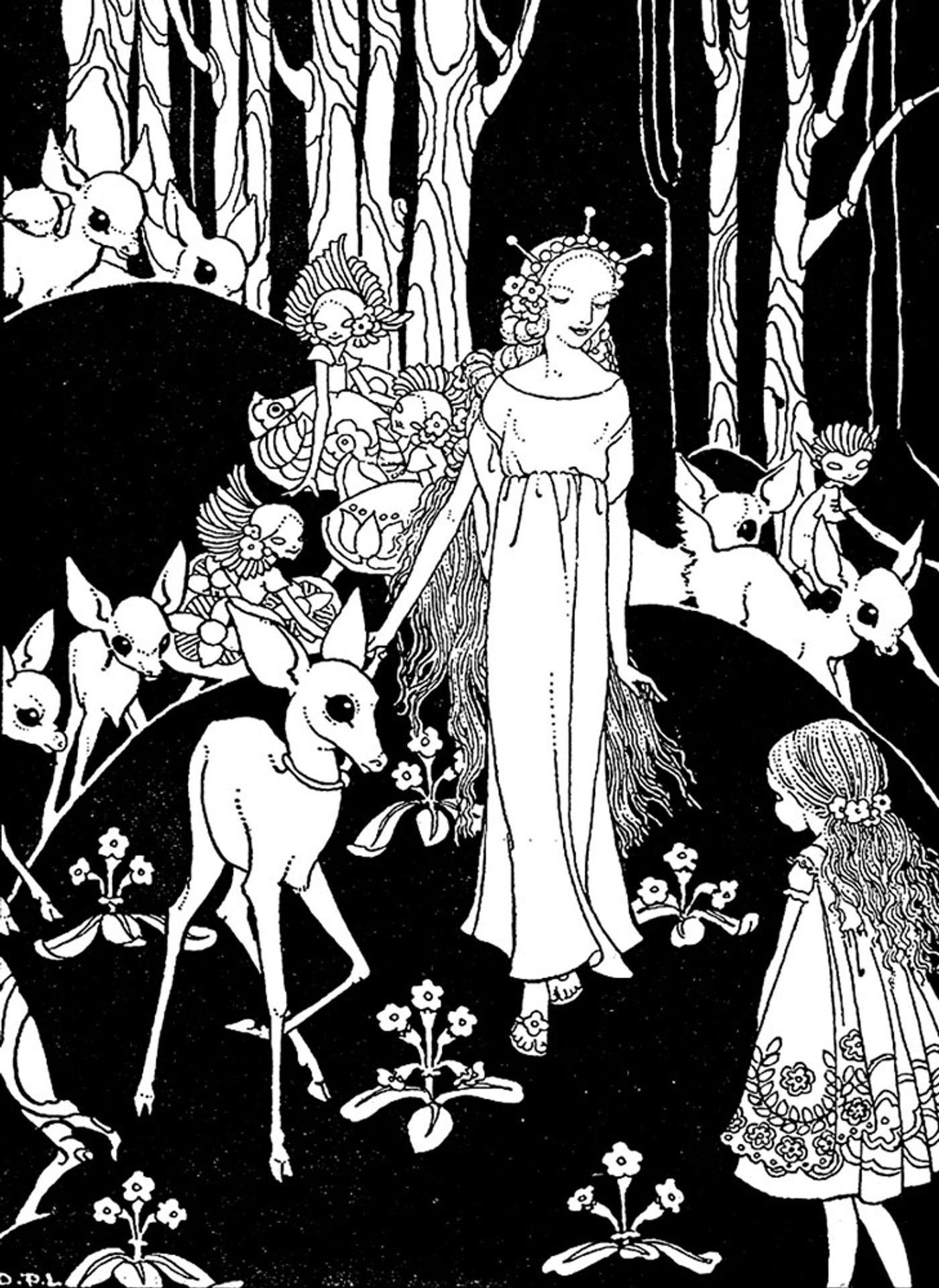 ‘Mopsa The Fairy’ by Jean Ingelow by Dorothy Lathrop
