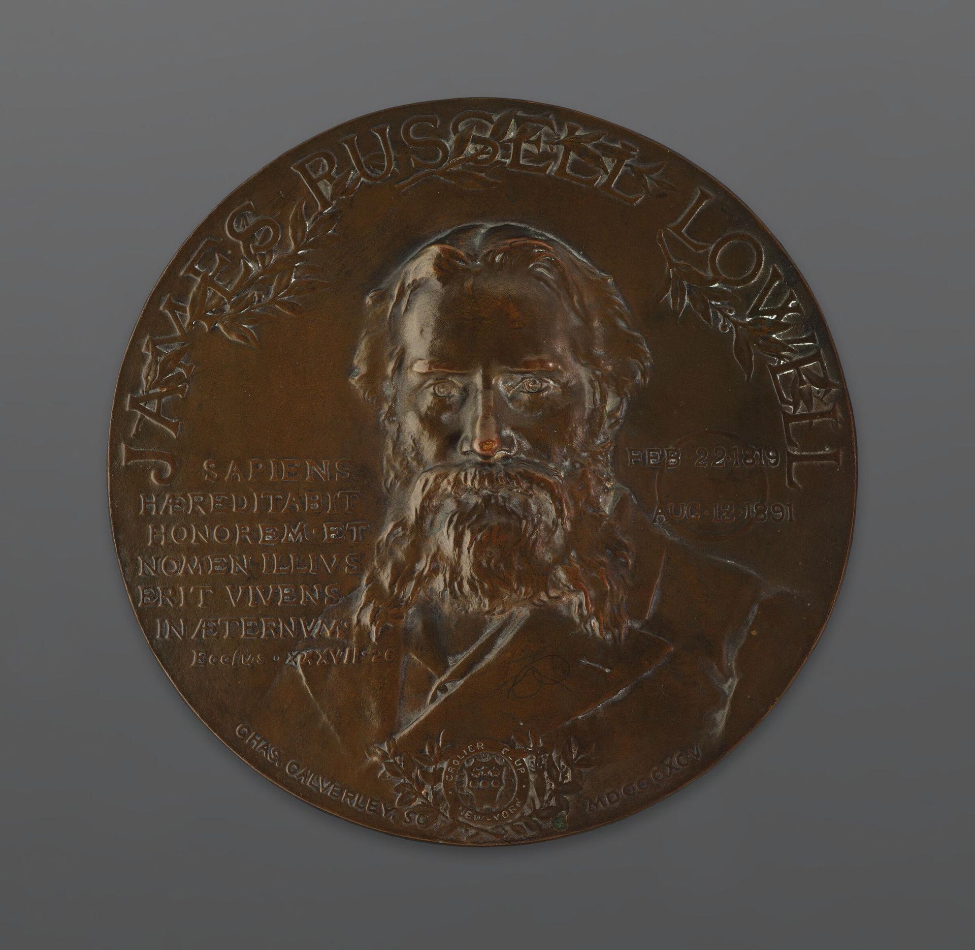James Russell Lowell (1819-1891) by Charles Calverley