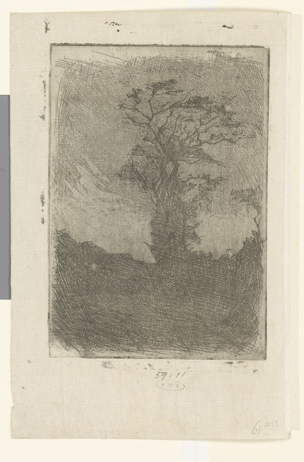 Landschap by Jan Veth