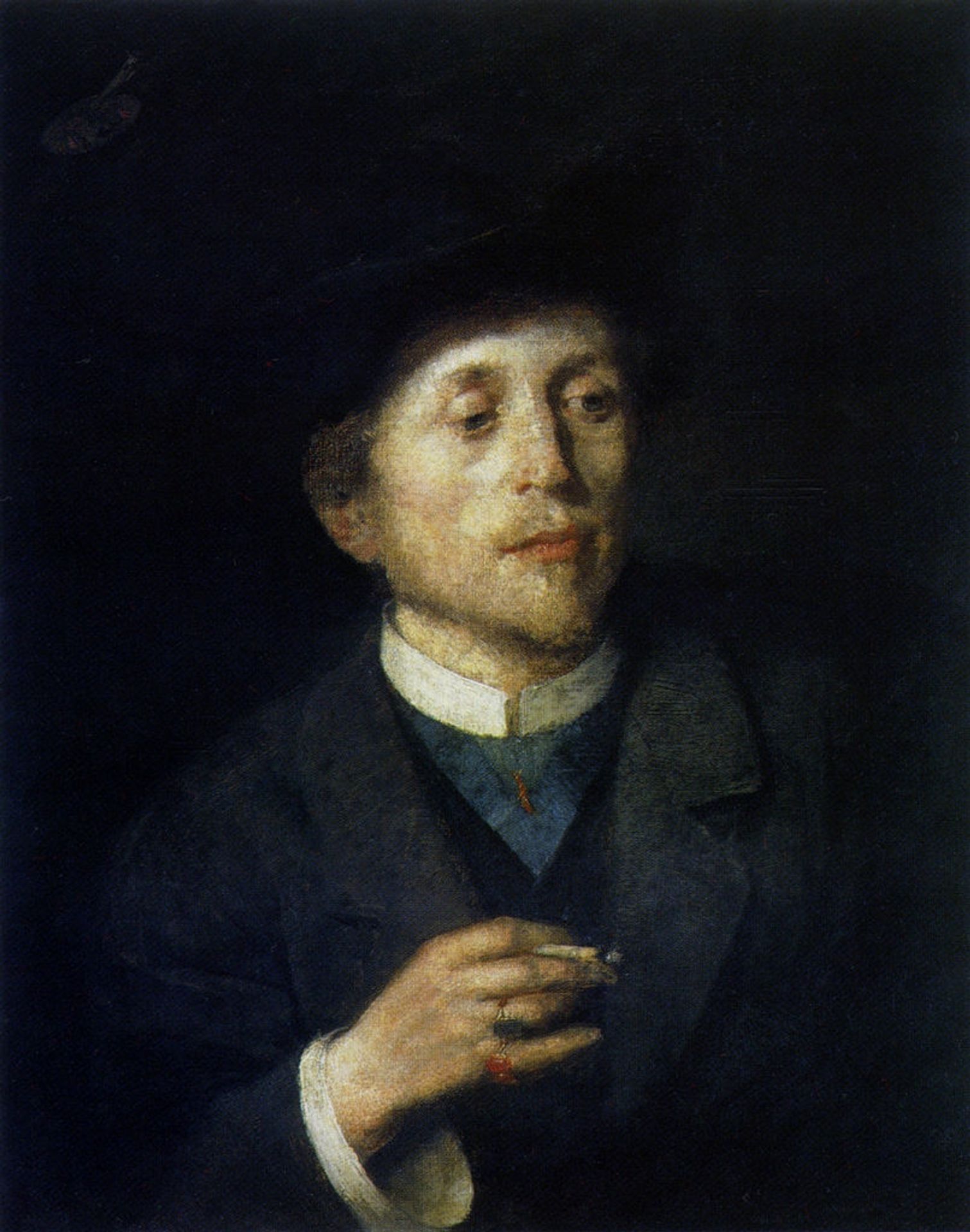 Self-portrait by Anton Azbe