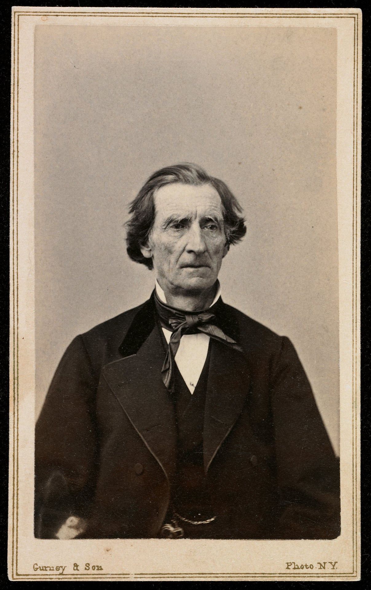 Untitled [portrait of an unidentified man] by Jeremiah Gurney