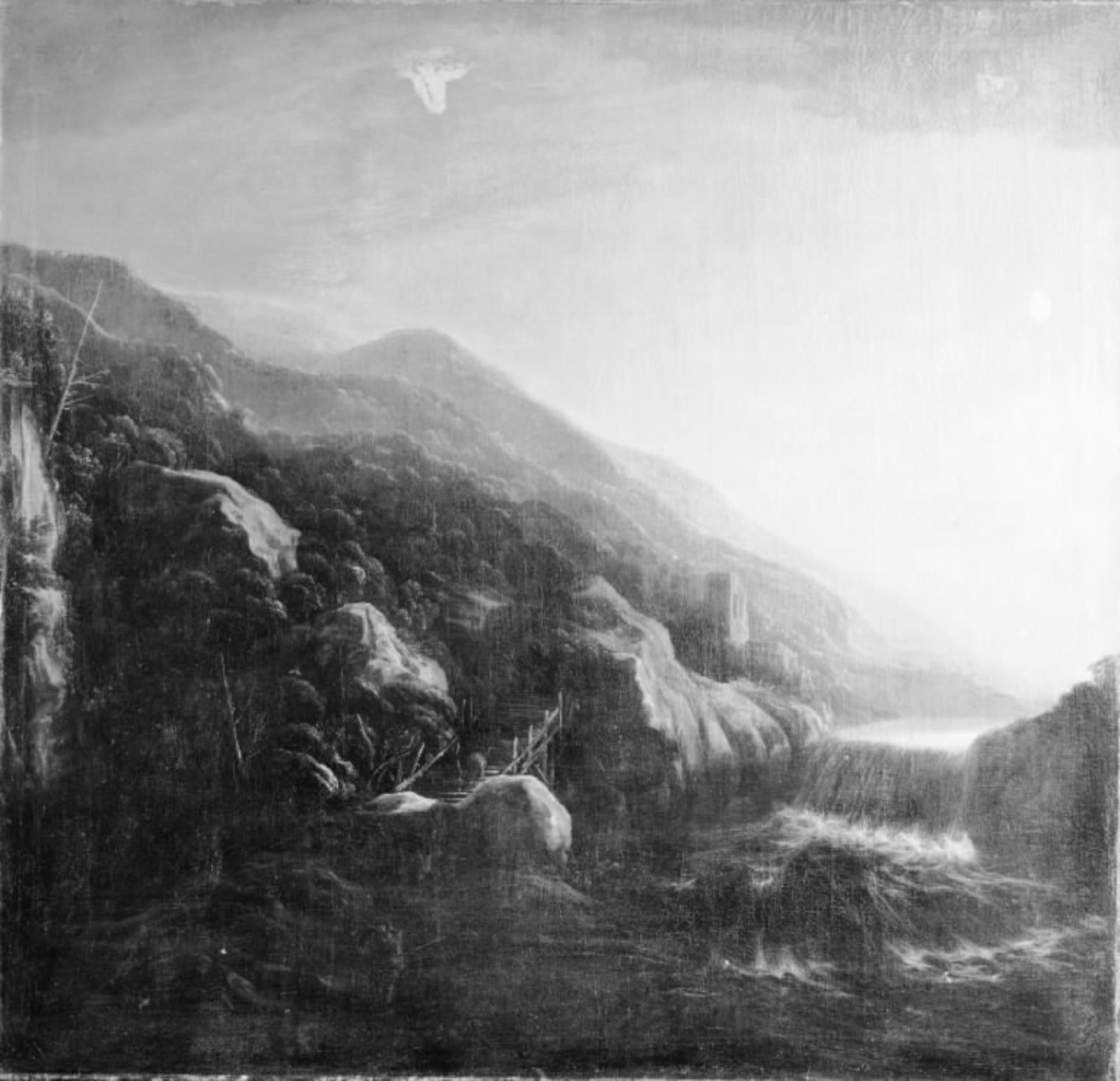 Mountain Landscape by Andreas Faistenberger I