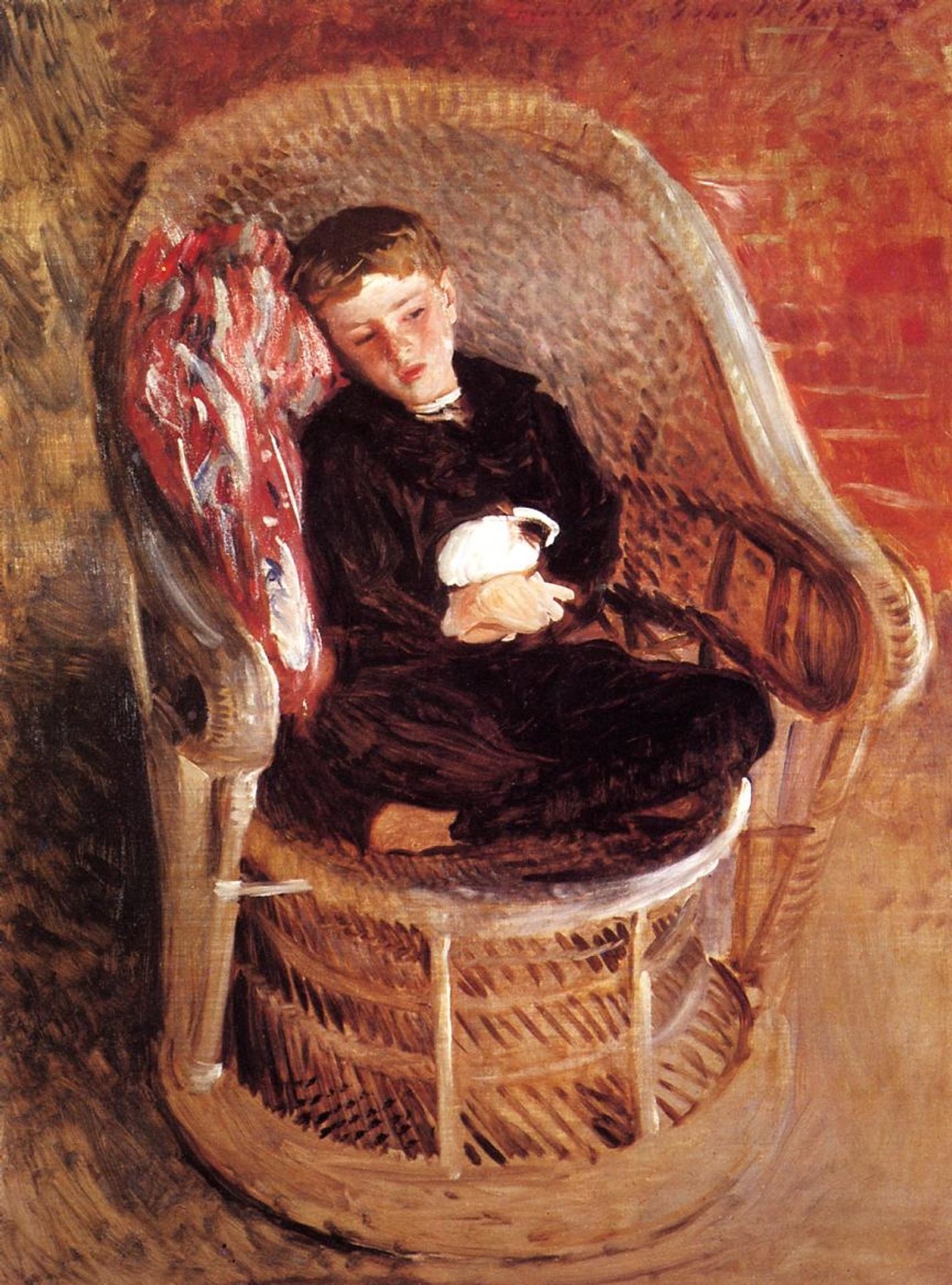 Portrait of Gordon Fairchild by John Singer Sargent