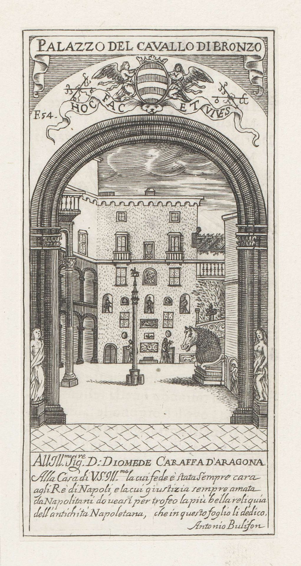 Palazzo Diomede Carafa by Anonymous