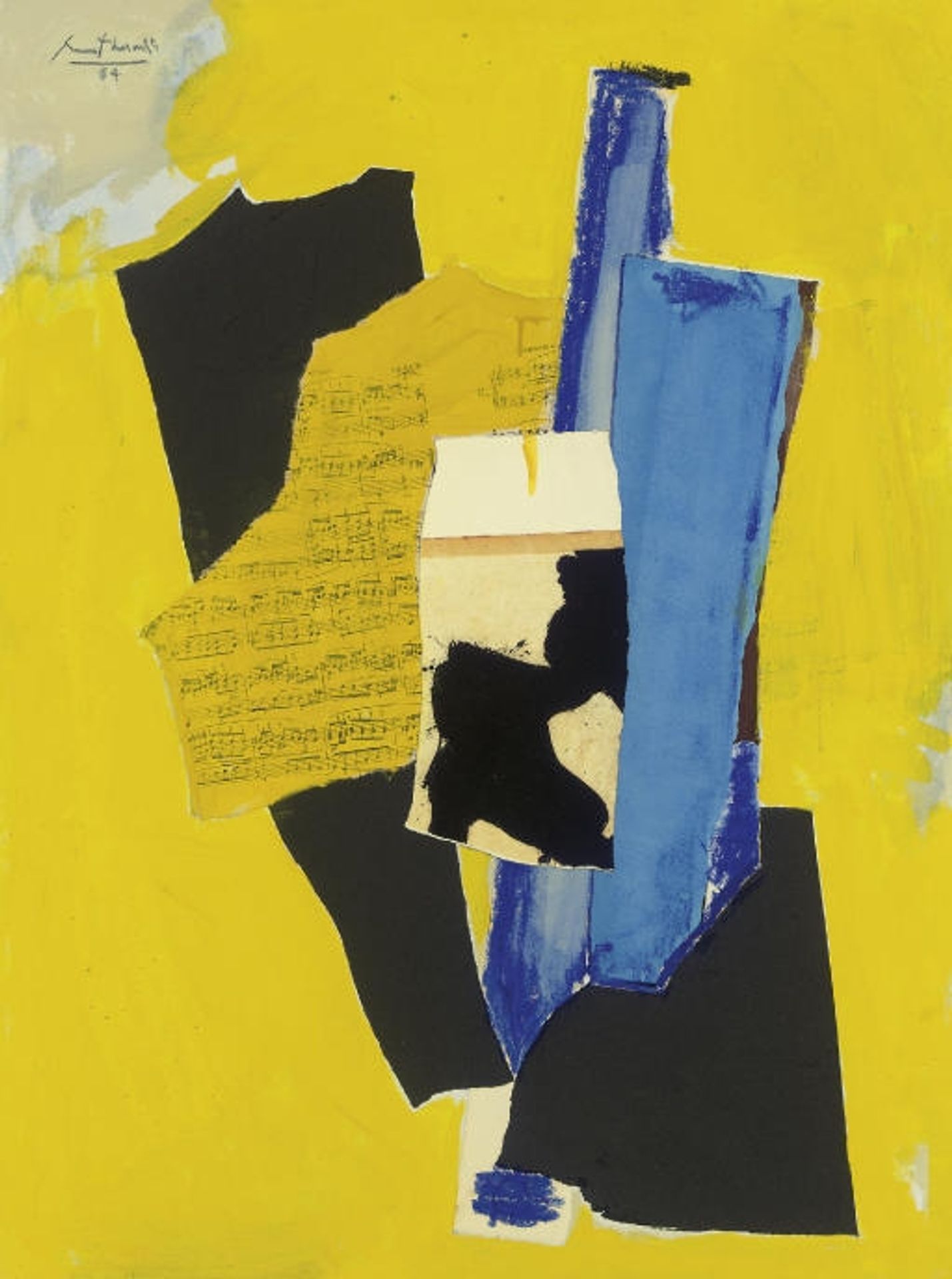 Yellow Music by Robert Motherwell