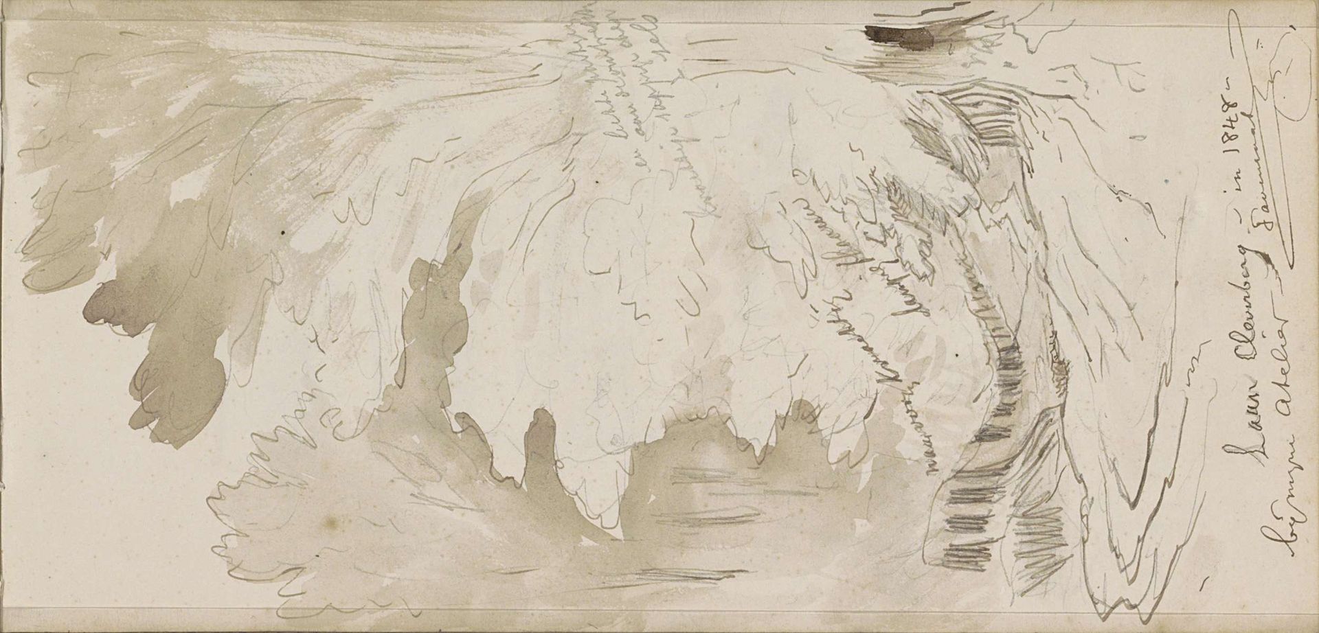 Laan Cleverberg, bij het atelier van de kunstenaar in Kleef by Johannes Tavenraat