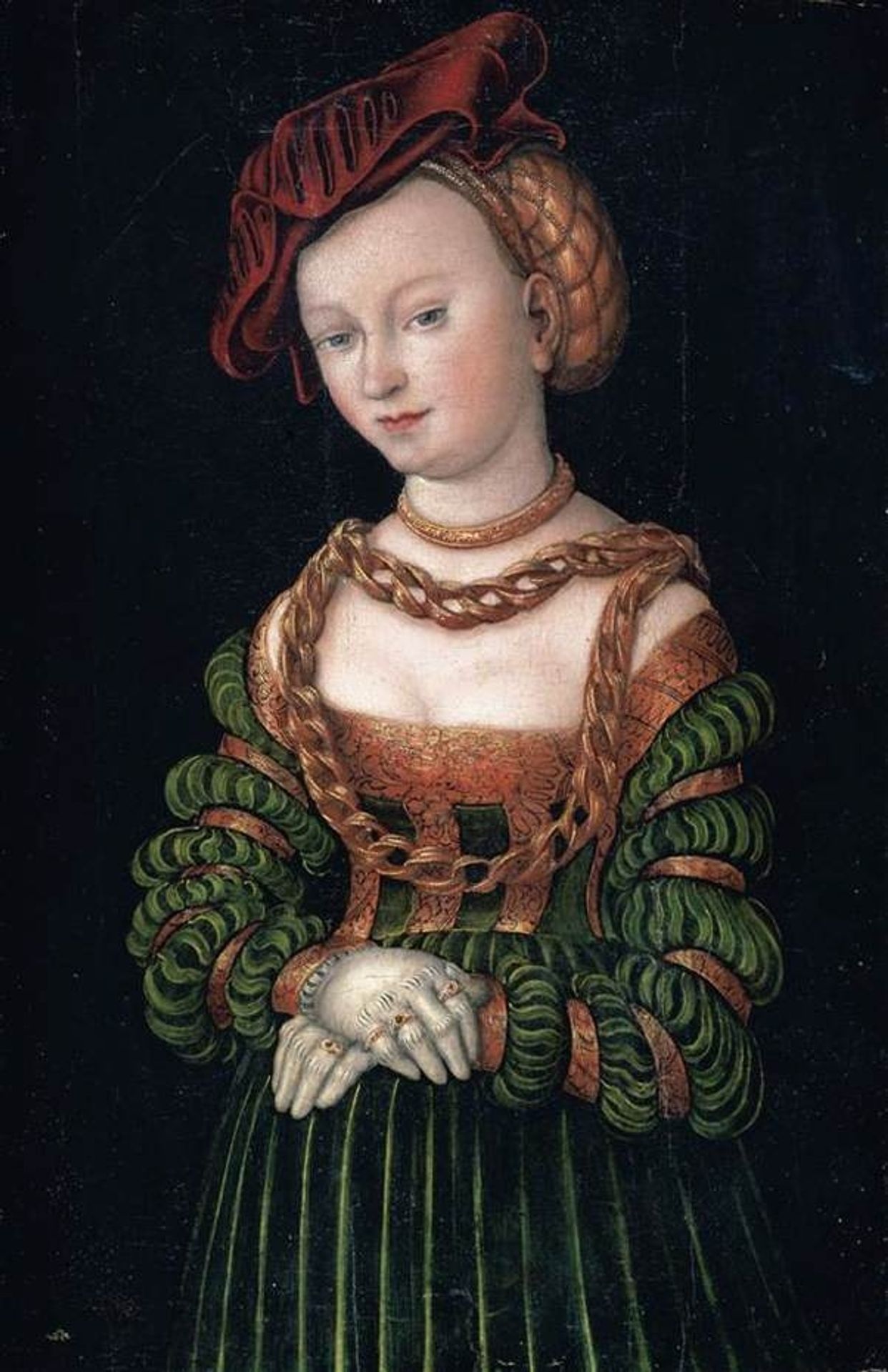 Portrait of a Young Woman by Lucas Cranach the Elder