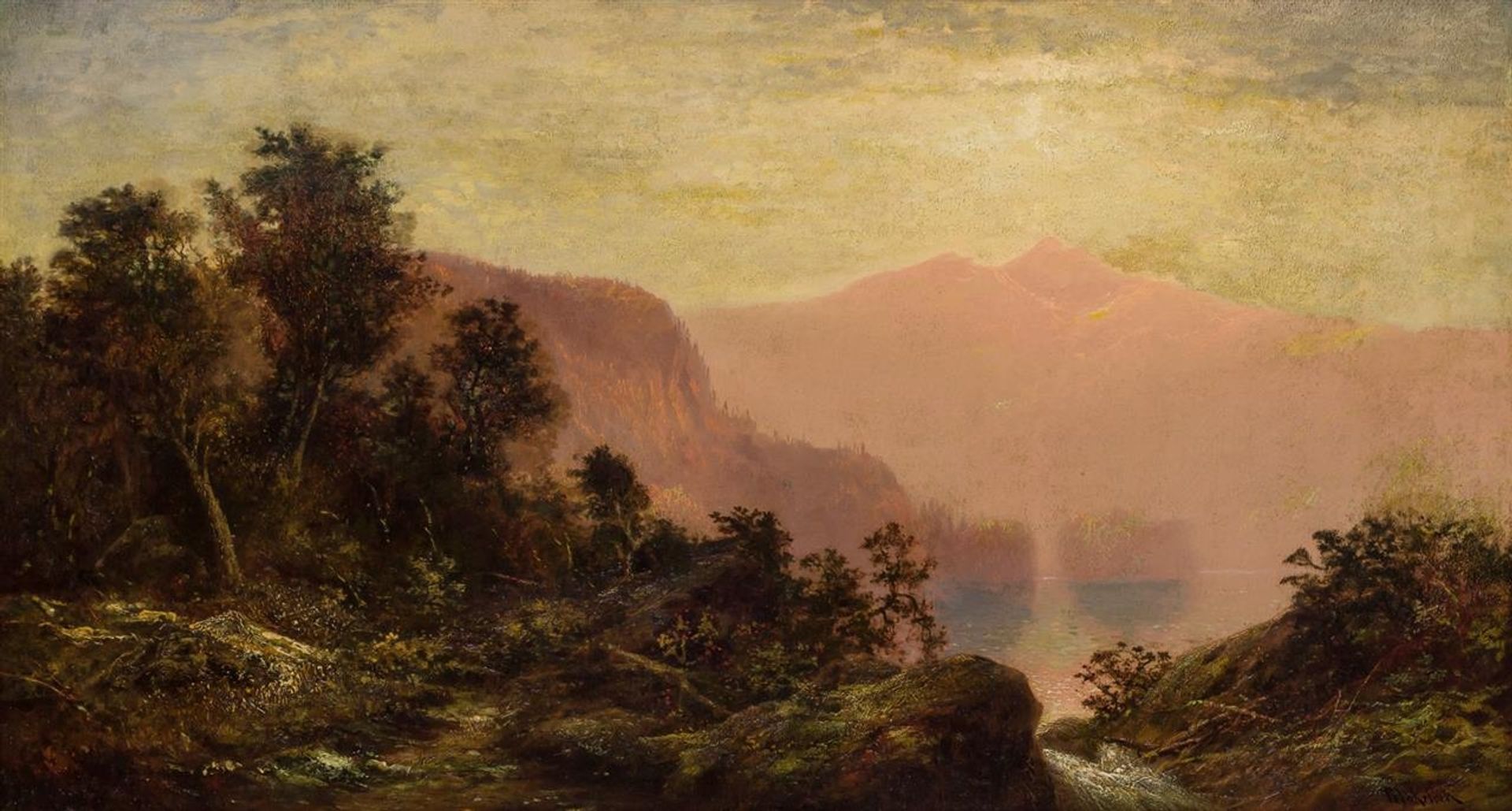 In the Adirondacks by Ralph Blakelock
