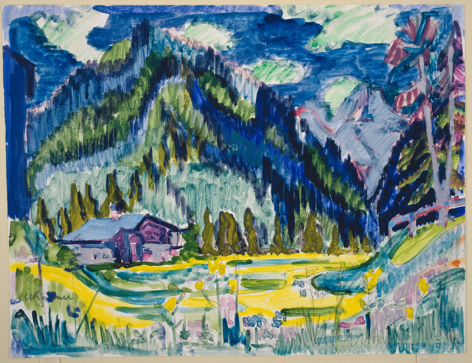 Wild Ground - Ernst Ludwig Kirchner | Artera | AskArtera