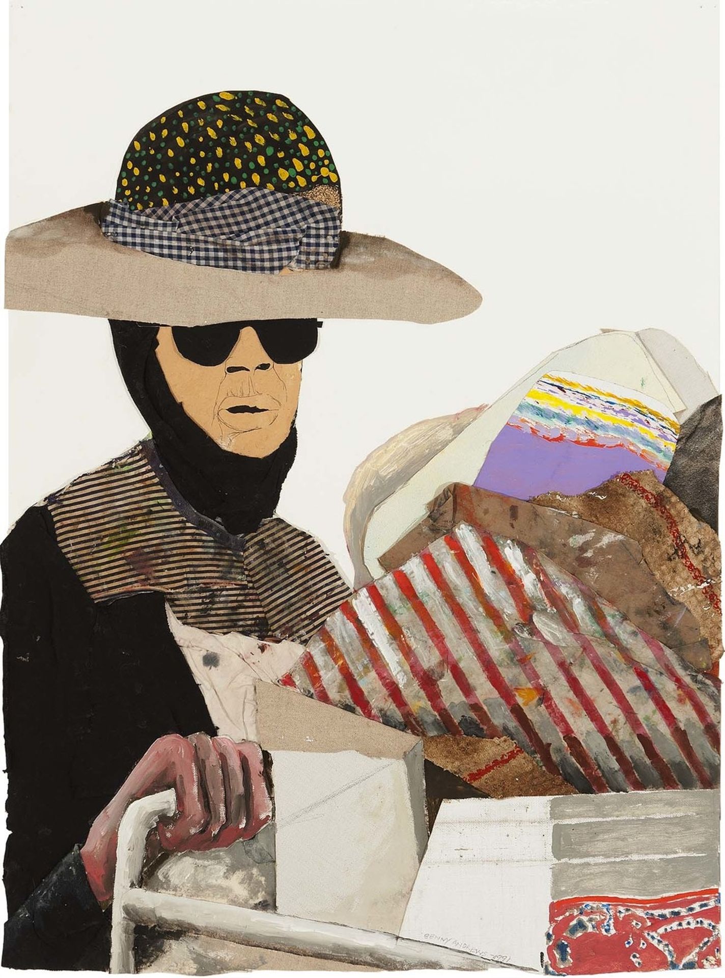 Homeless by Benny Andrews