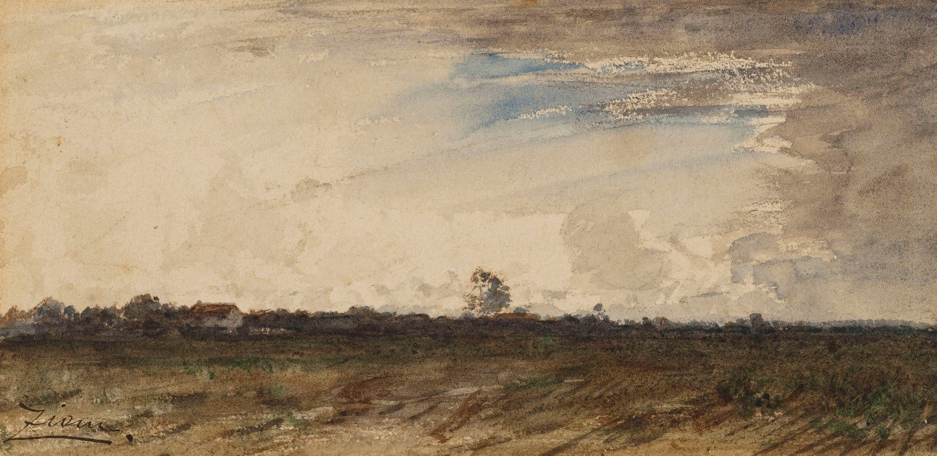 Barbizon by Félix Ziem