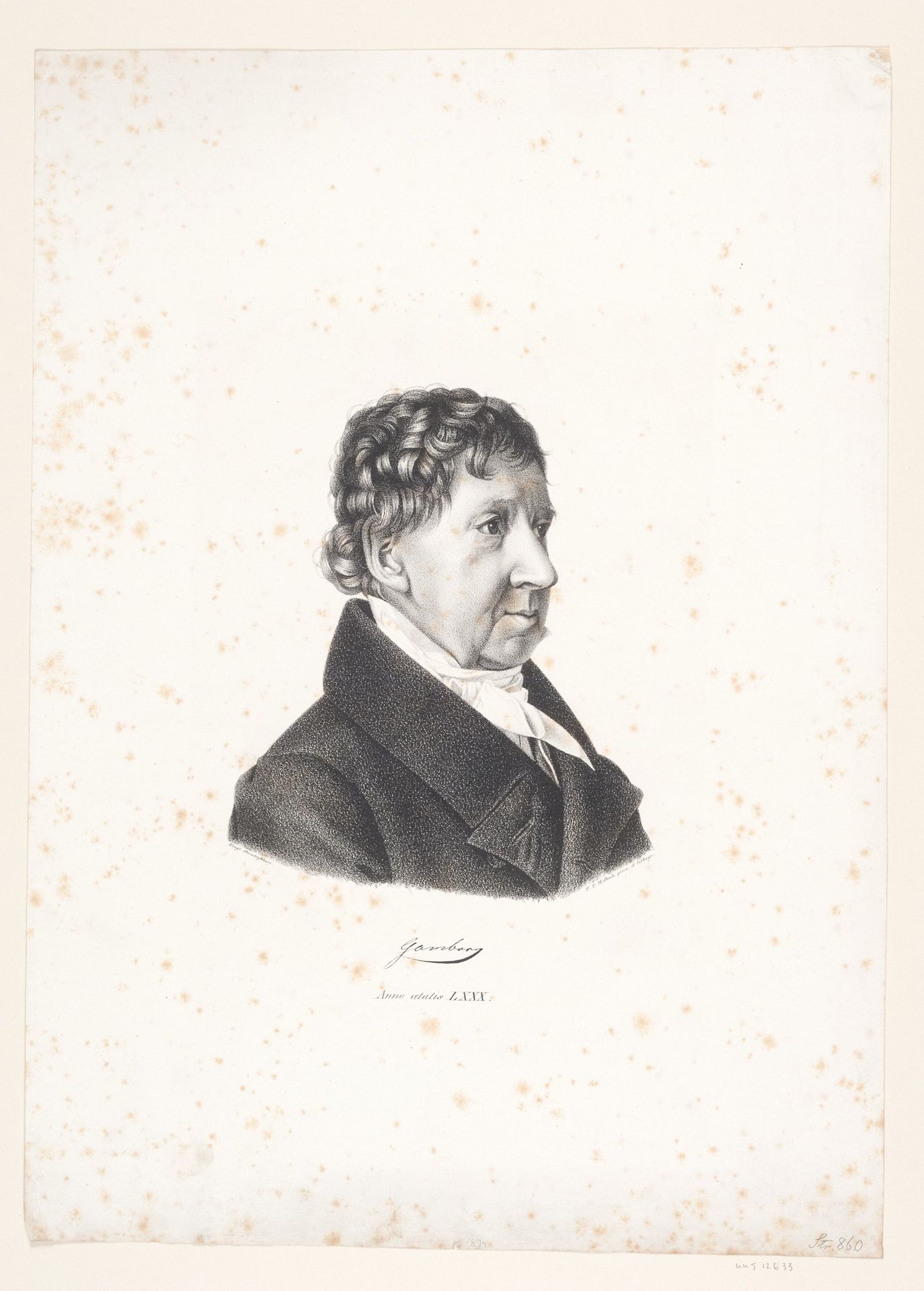 Anders Gamborg by N.P. Holbech