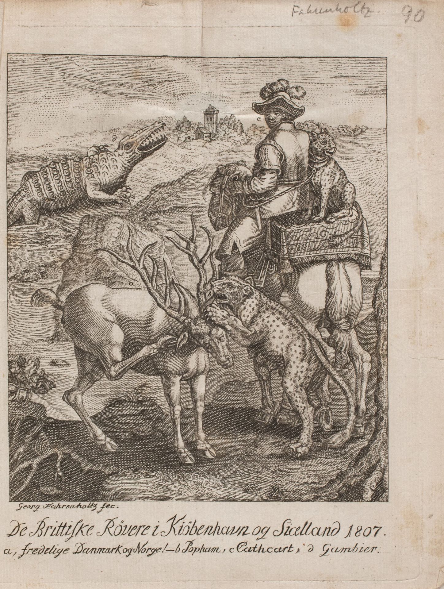 "De Brittiske Rövere..." by Georg Fahrenholtz