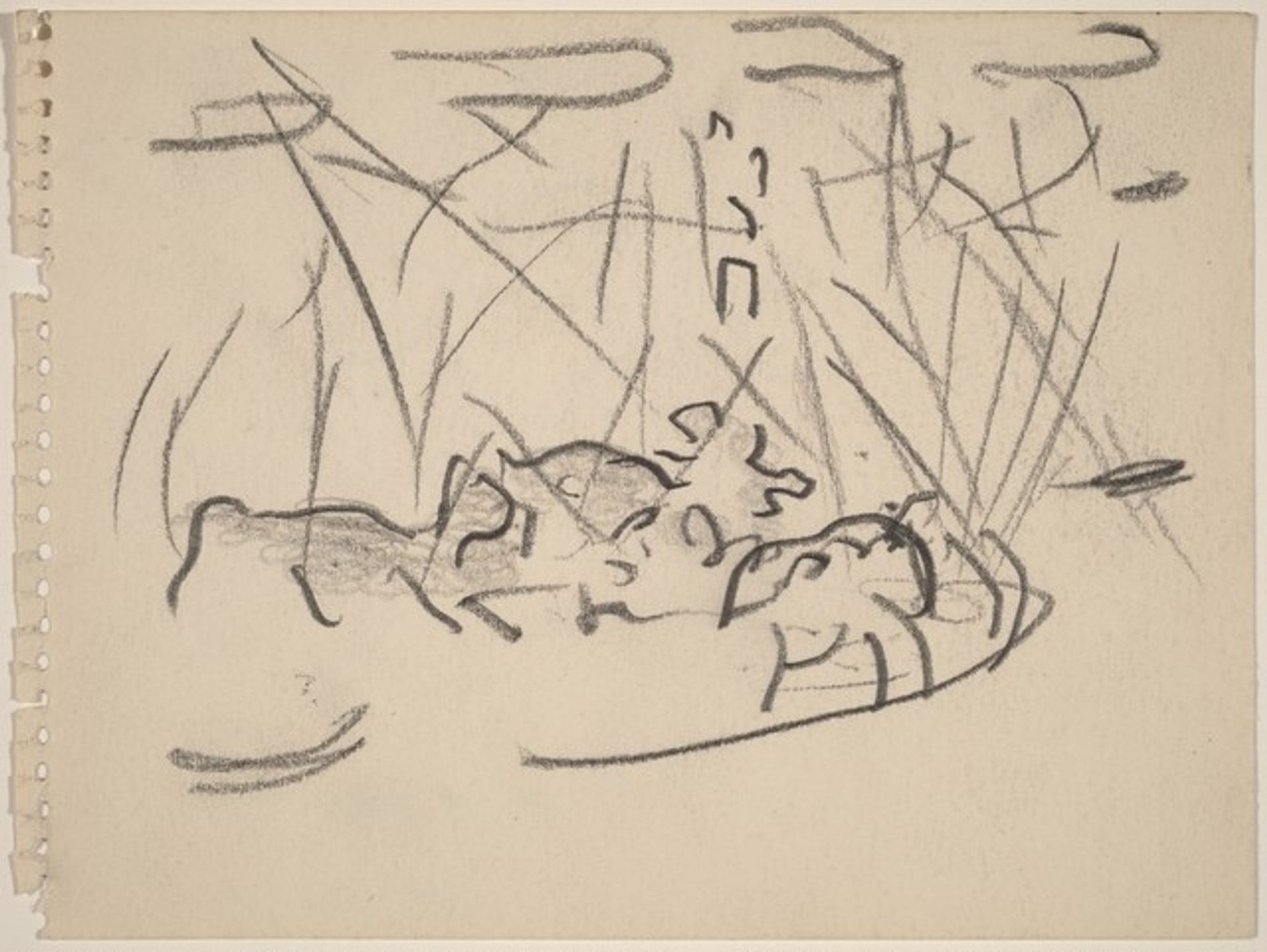 Untitled (In the Ring) by John Marin