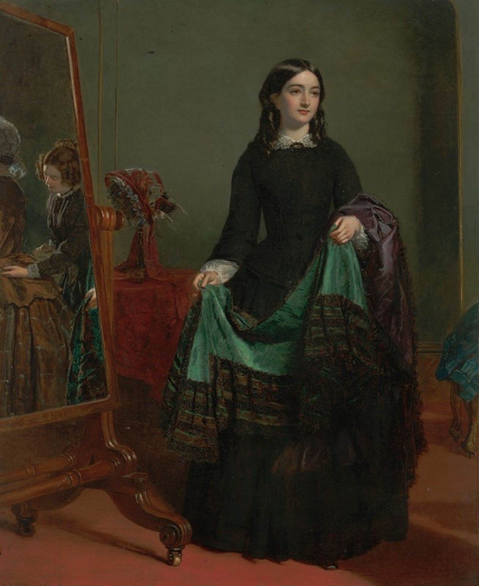 Kate Nickleby at Madame Mantalini’s by William Powell Frith