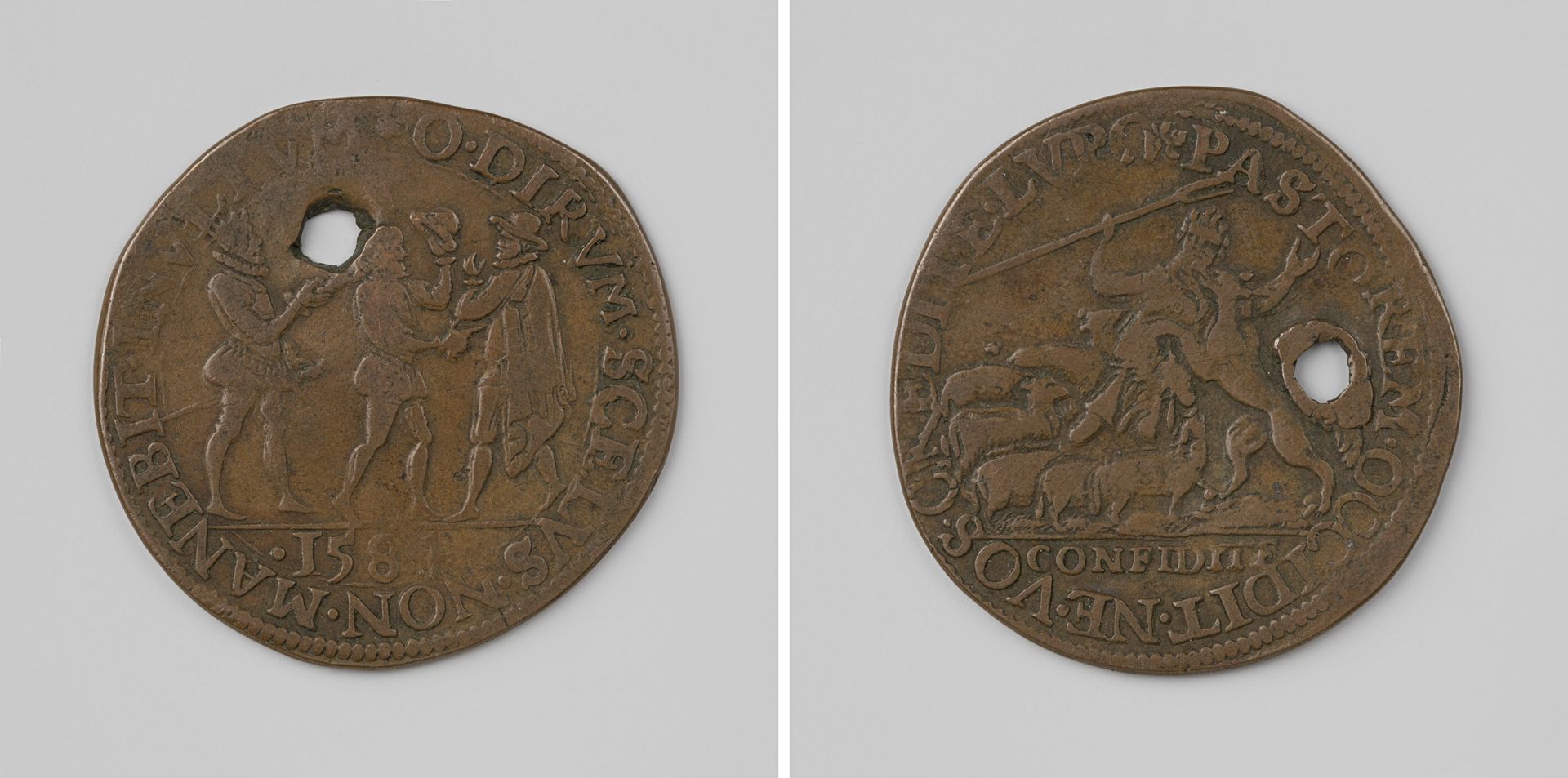 Moord op Willem I, prins van Oranje-Nassau, door Balthasar Gerard te Delft by Gerard van Bylaer