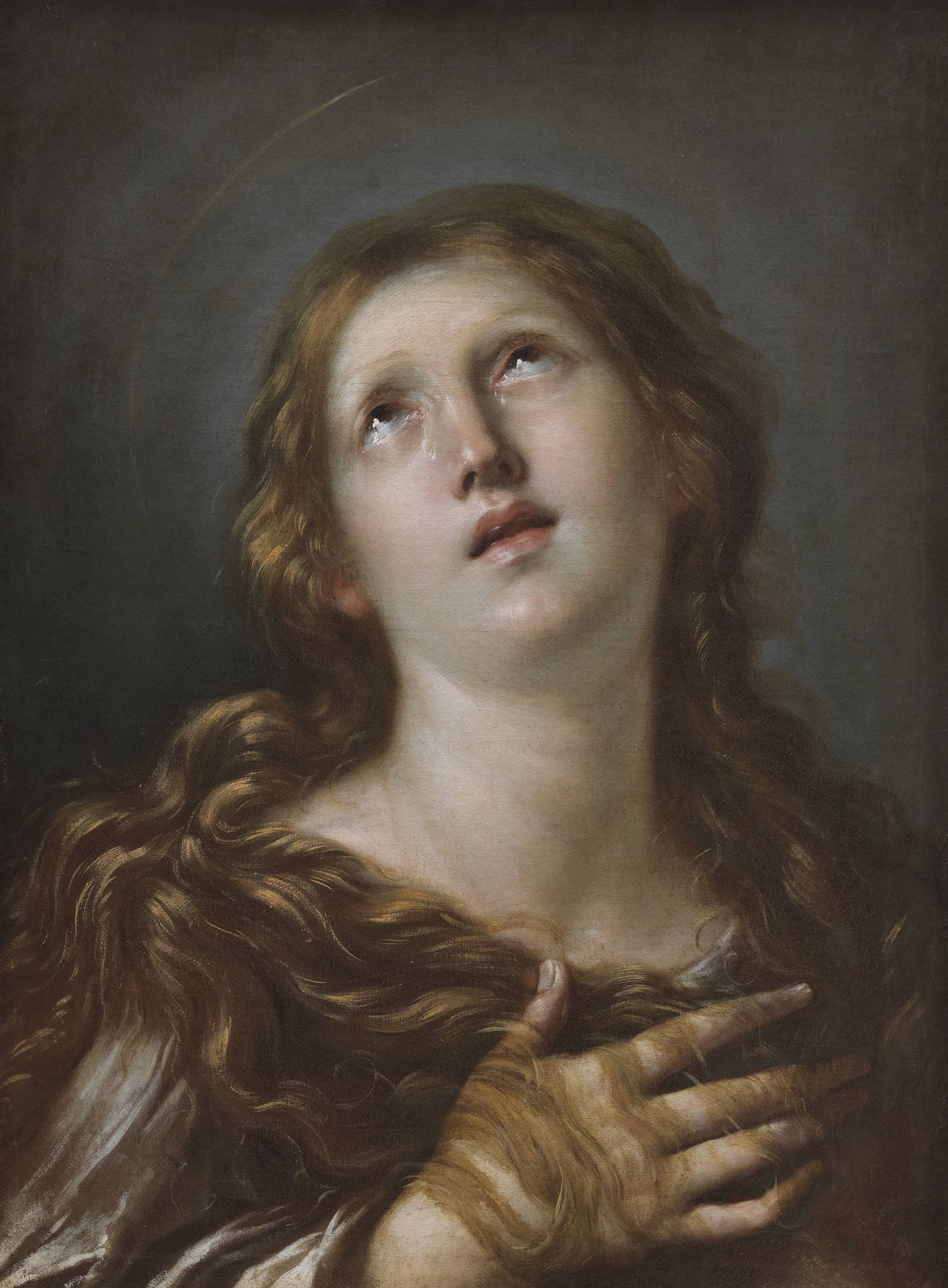 The Penitent St Mary Magdalene by Girolamo Troppa