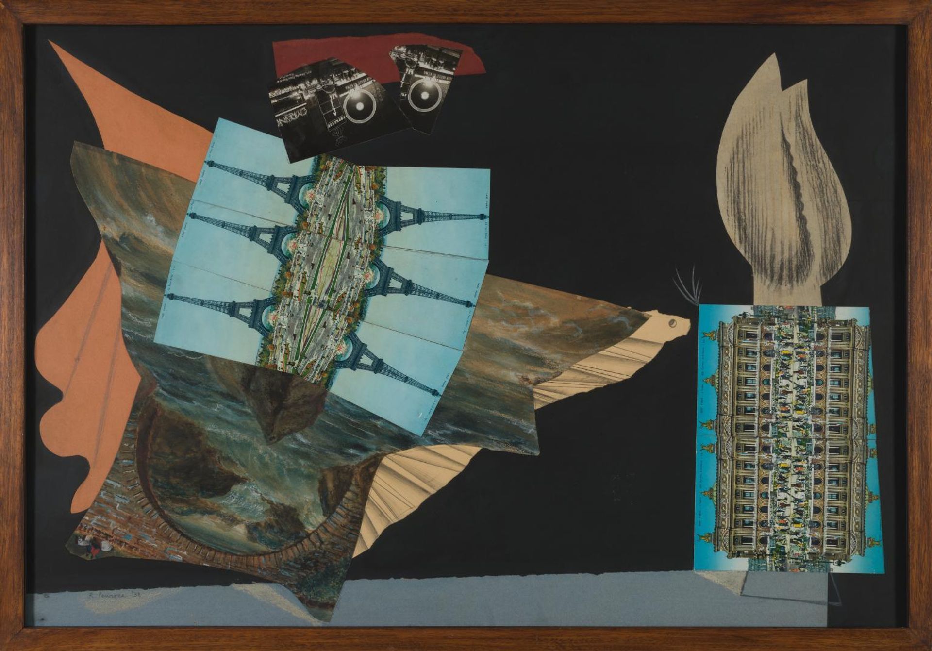 Magnetic Moths by  Sir Roland Penrose