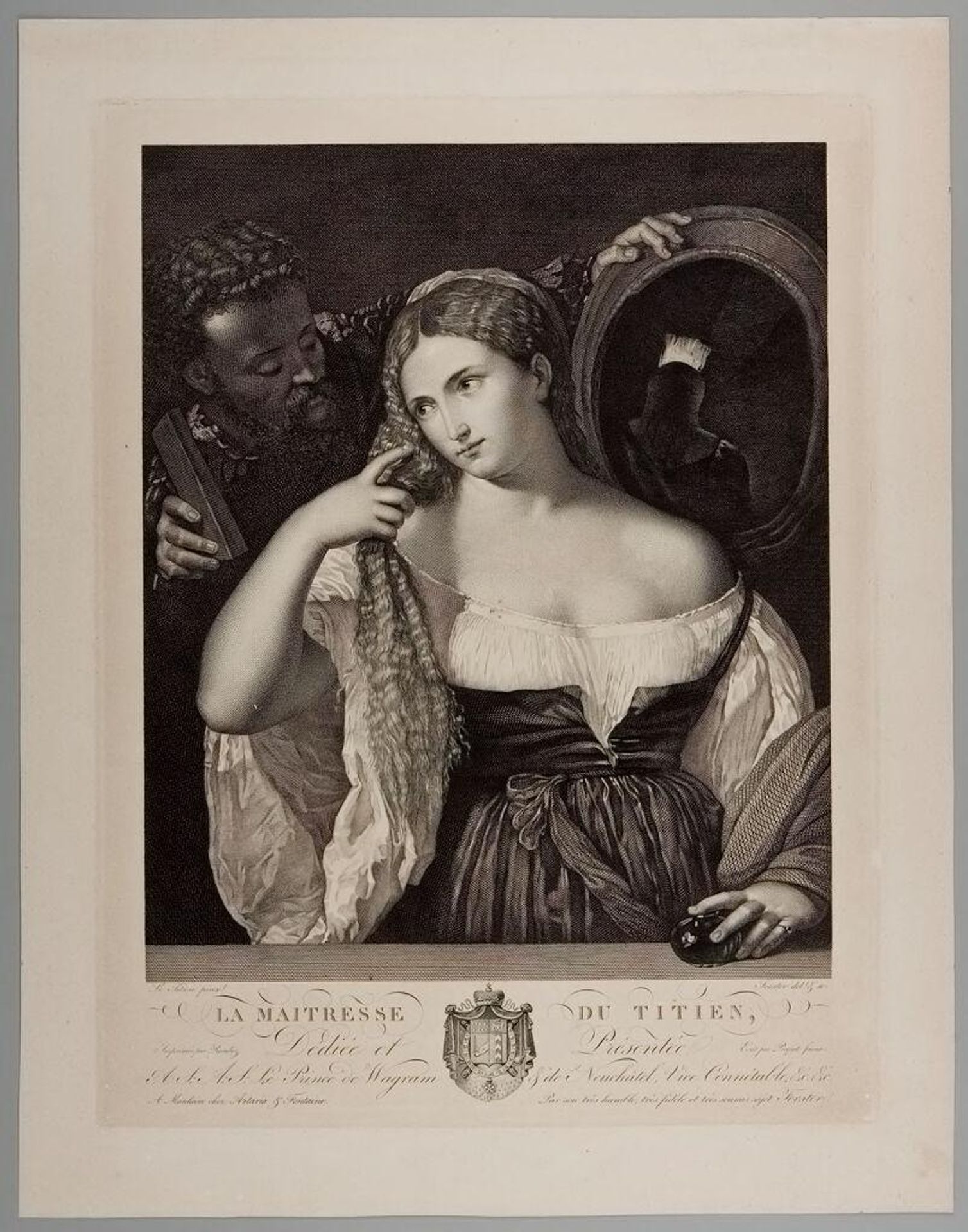 Titian's Mistress by FranÃ§ois Forster