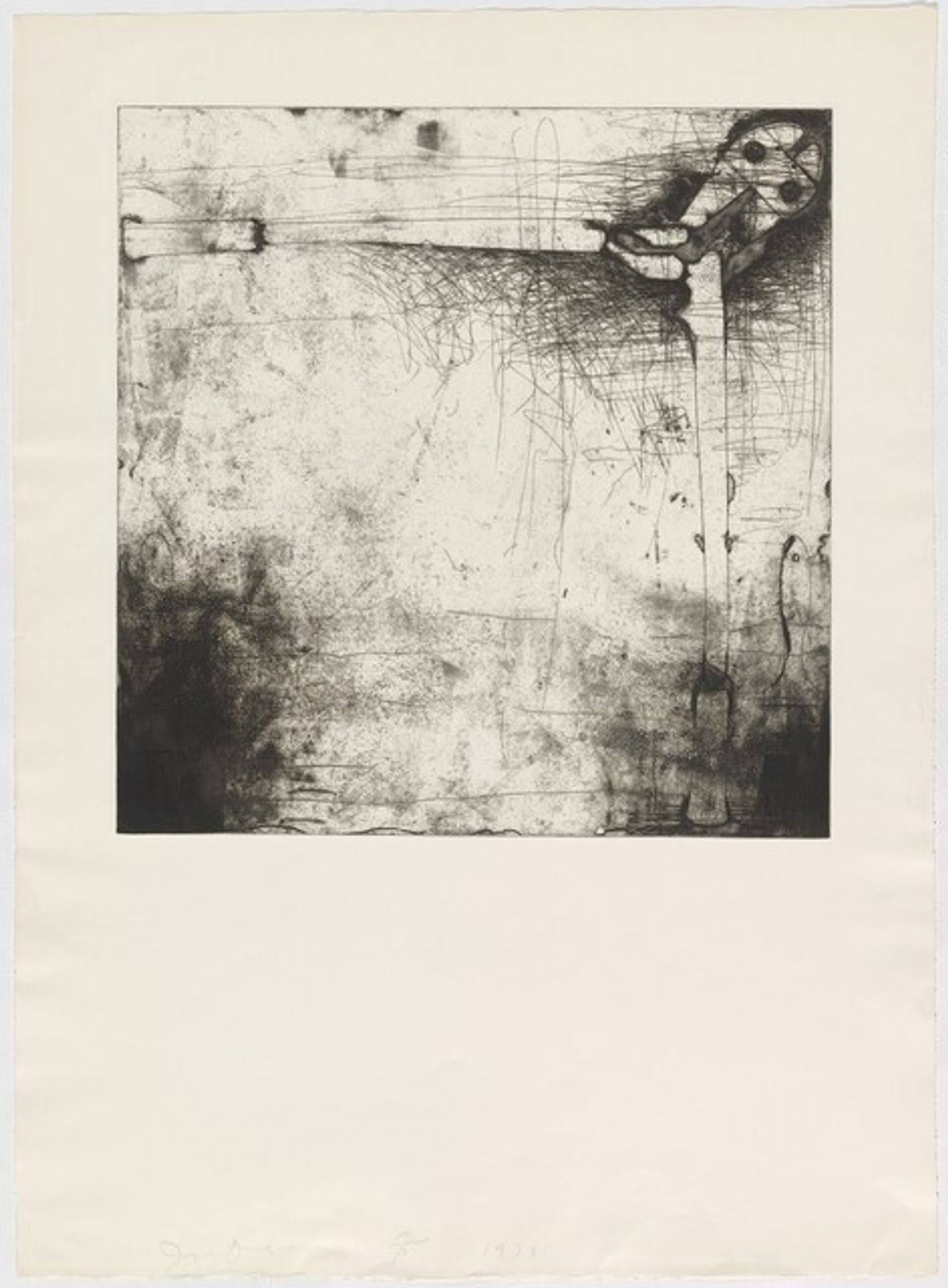 Bolt Cutters (second state) by Jim Dine