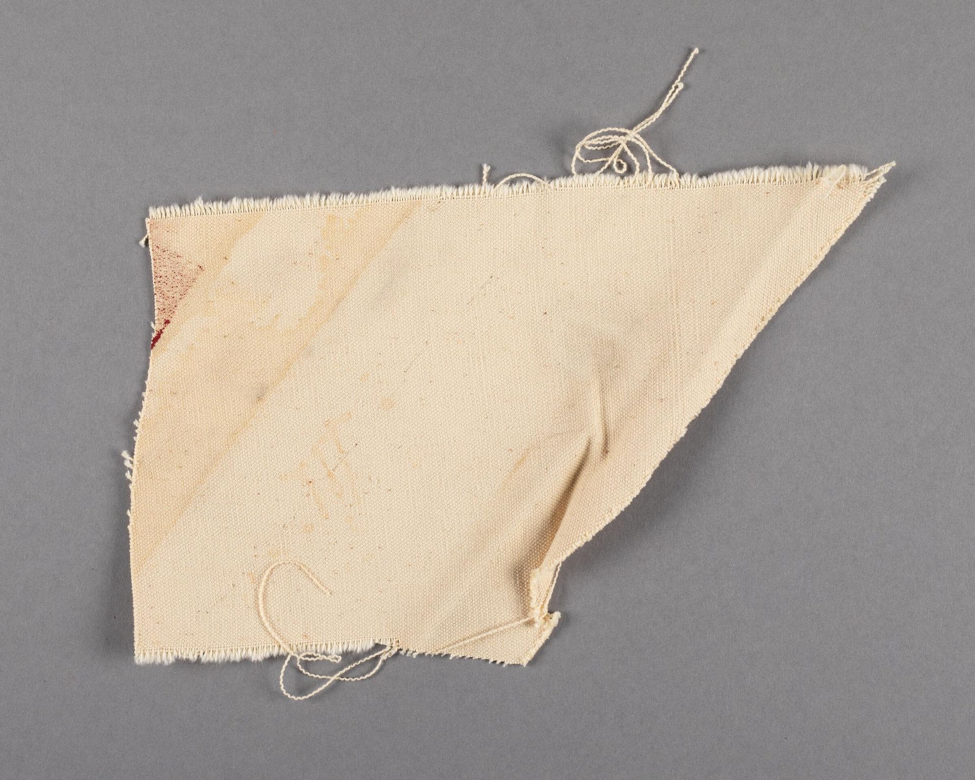 Canvas fragment by Barnett Newman
