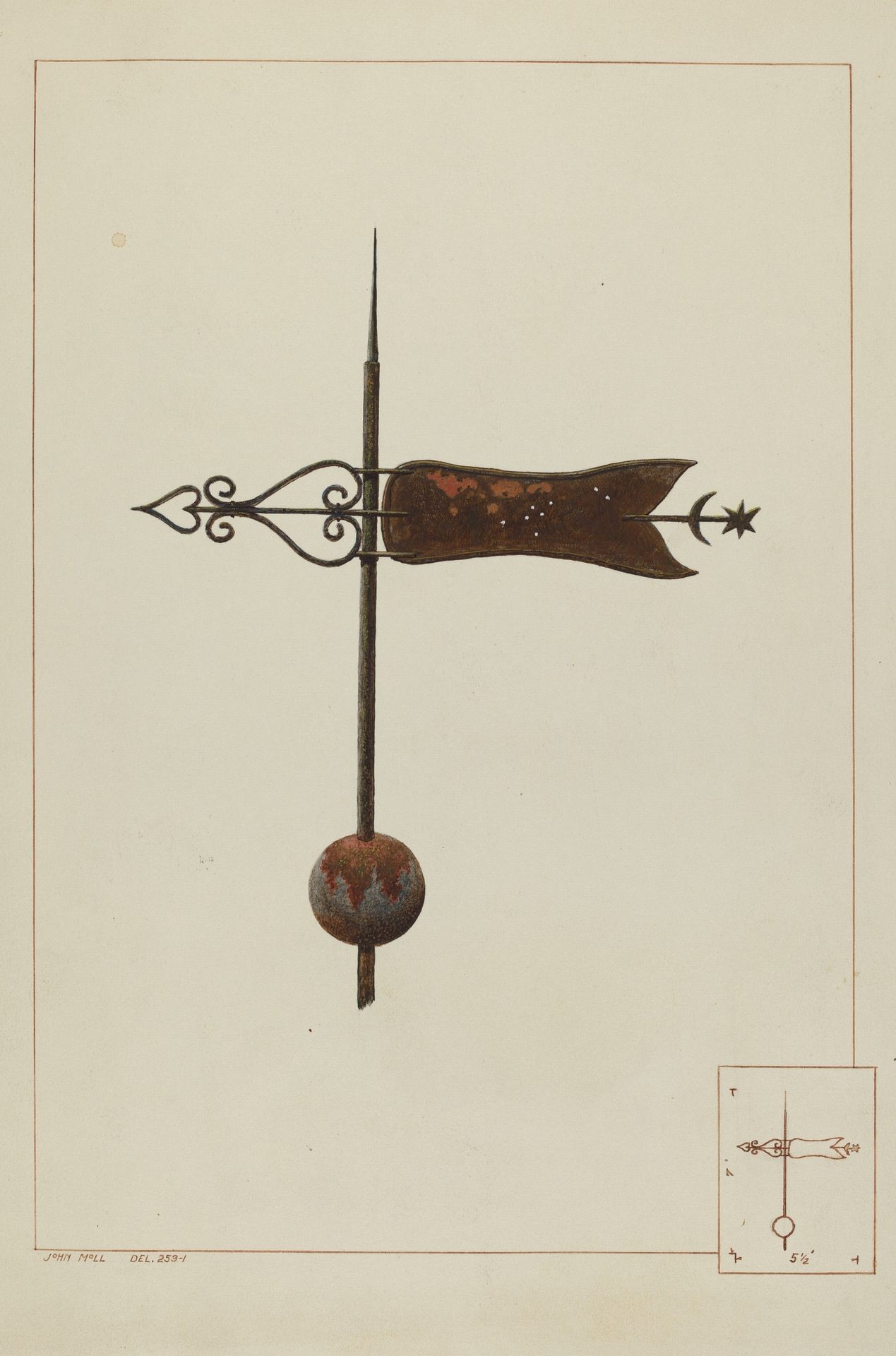 Weather Vane by John B. Moll