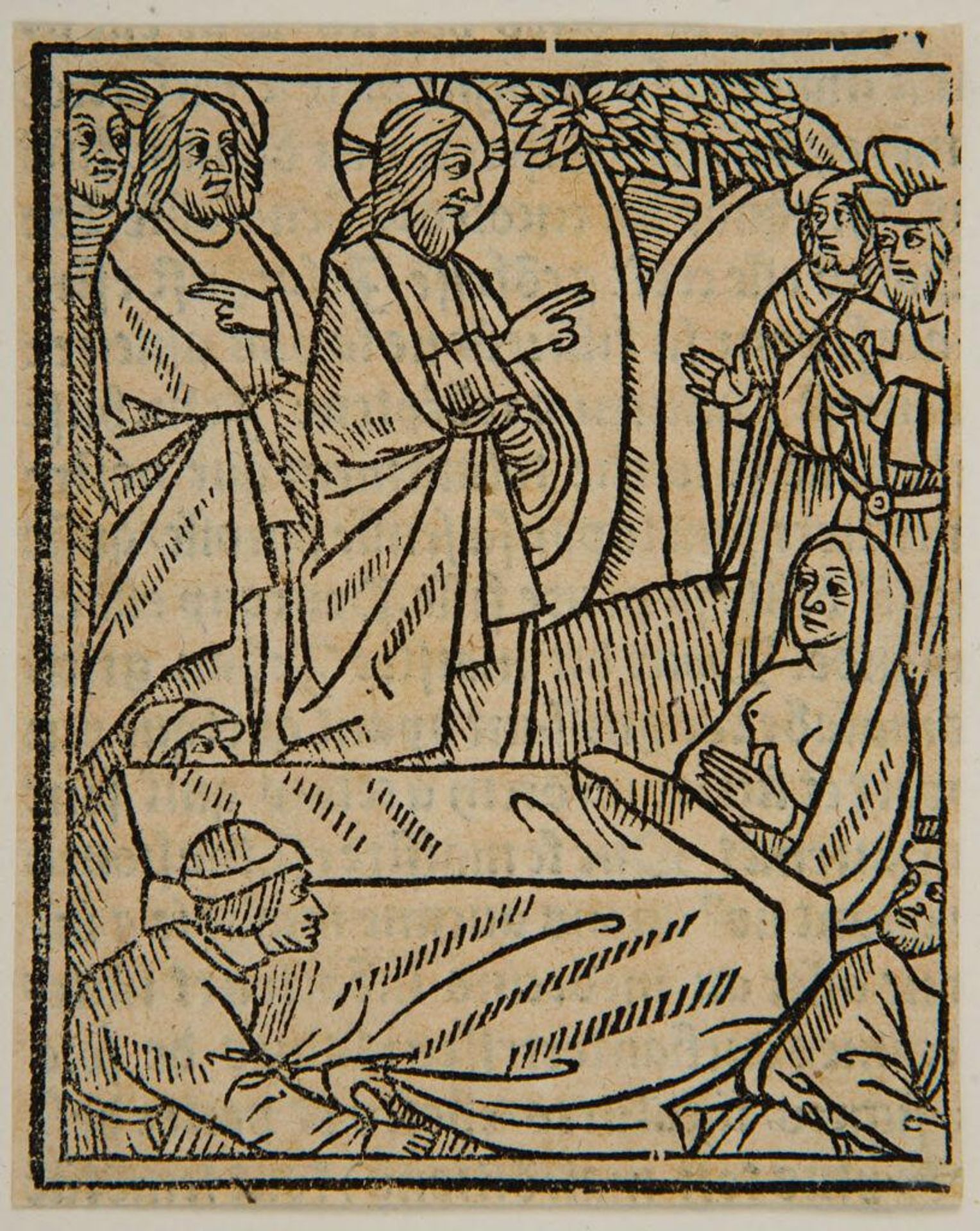 Christ Healing by Anonymous