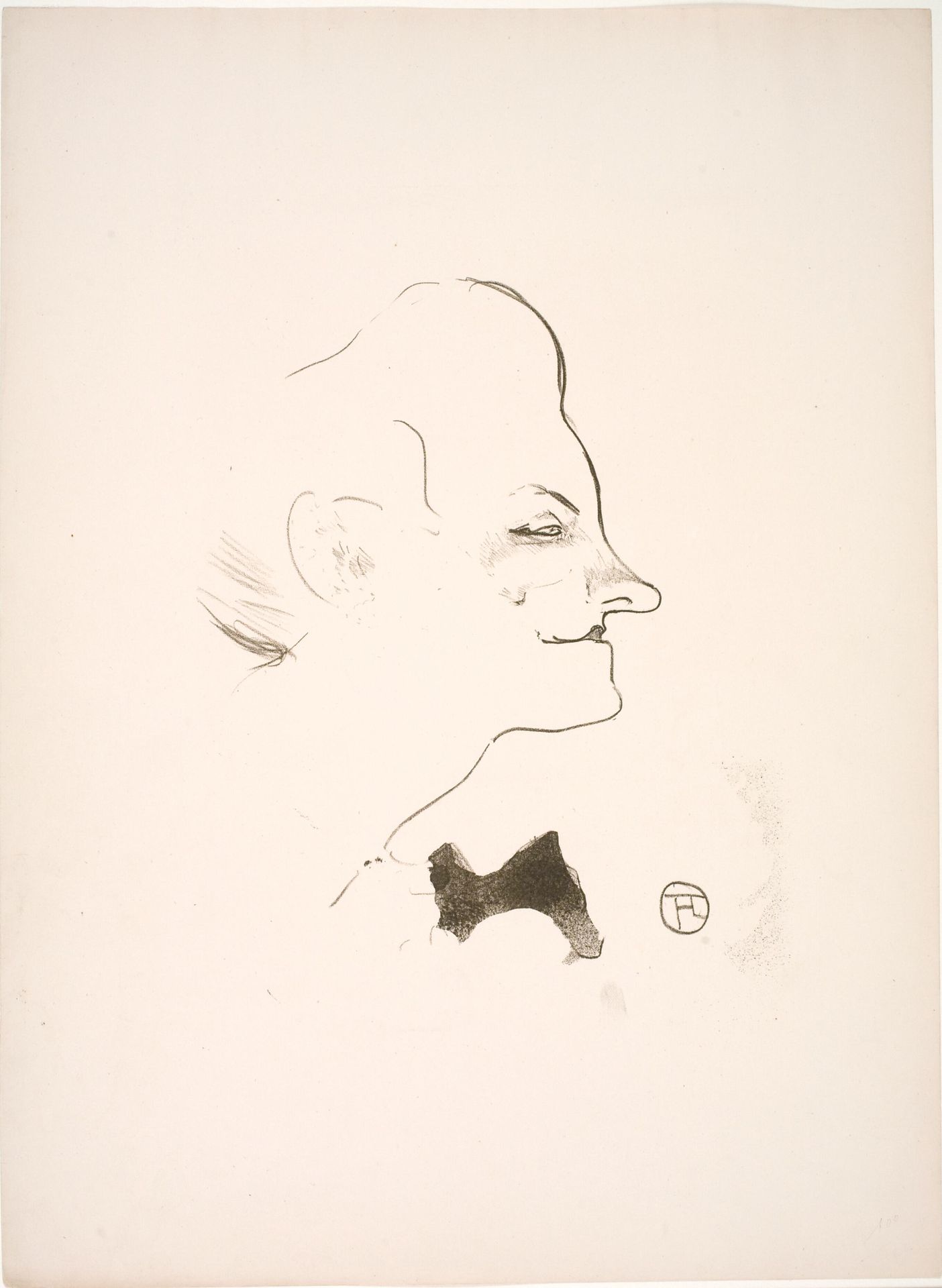 Yvette Guilbert by Henri de Toulouse-Lautrec