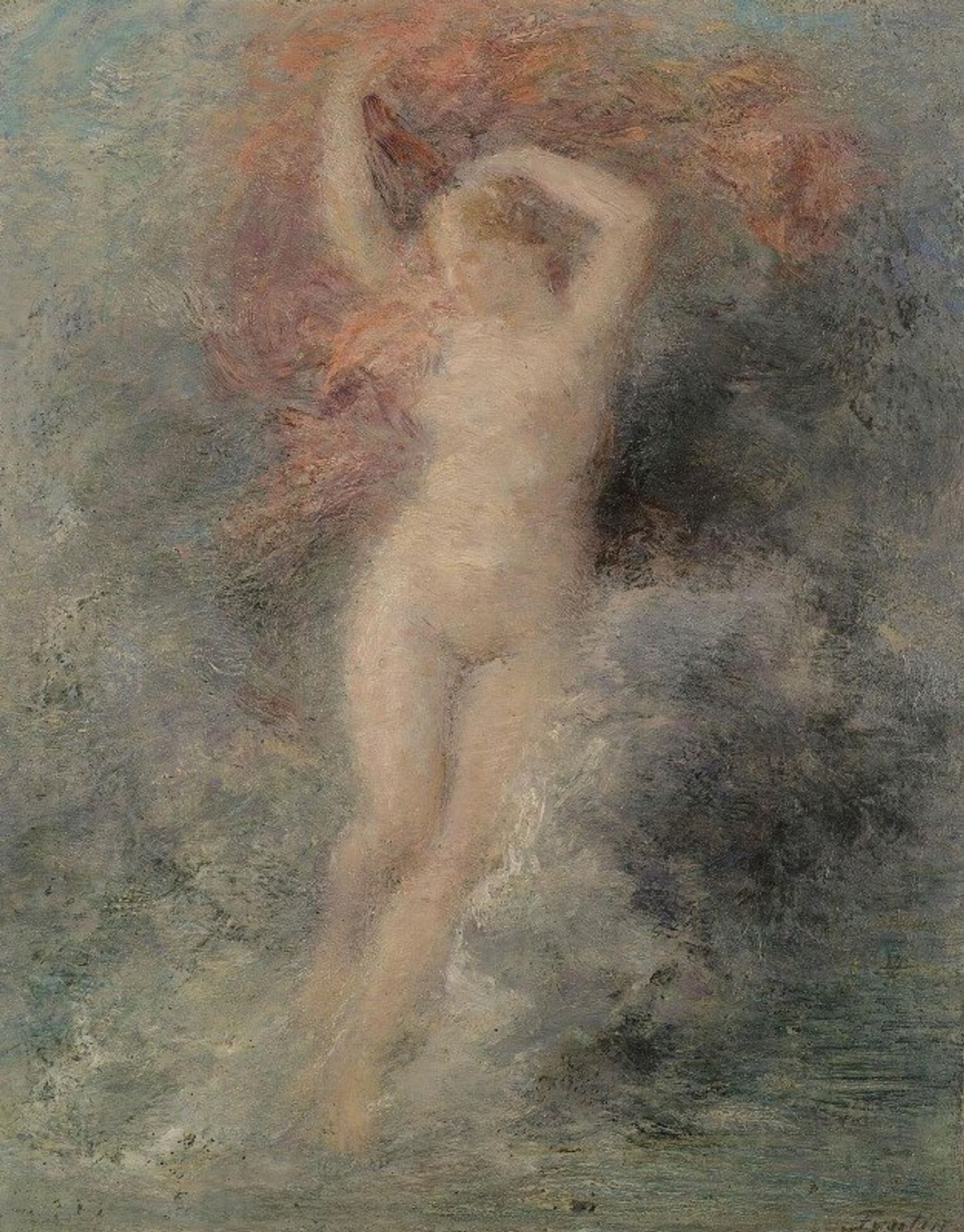 Venus S’elevant Au Dessus De La Mer by Henri Fantin-Latour