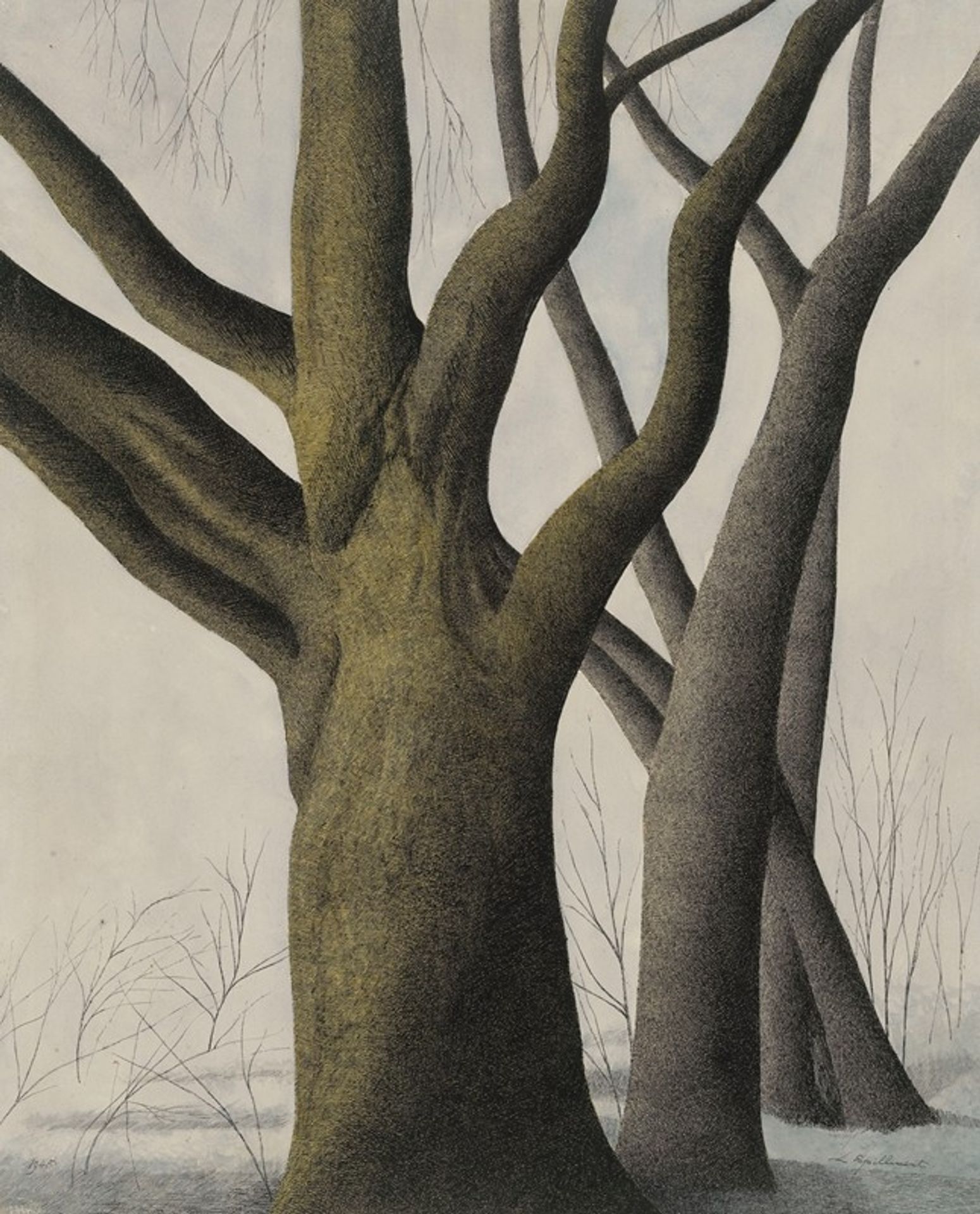 Big Tree by Léon Spilliaert