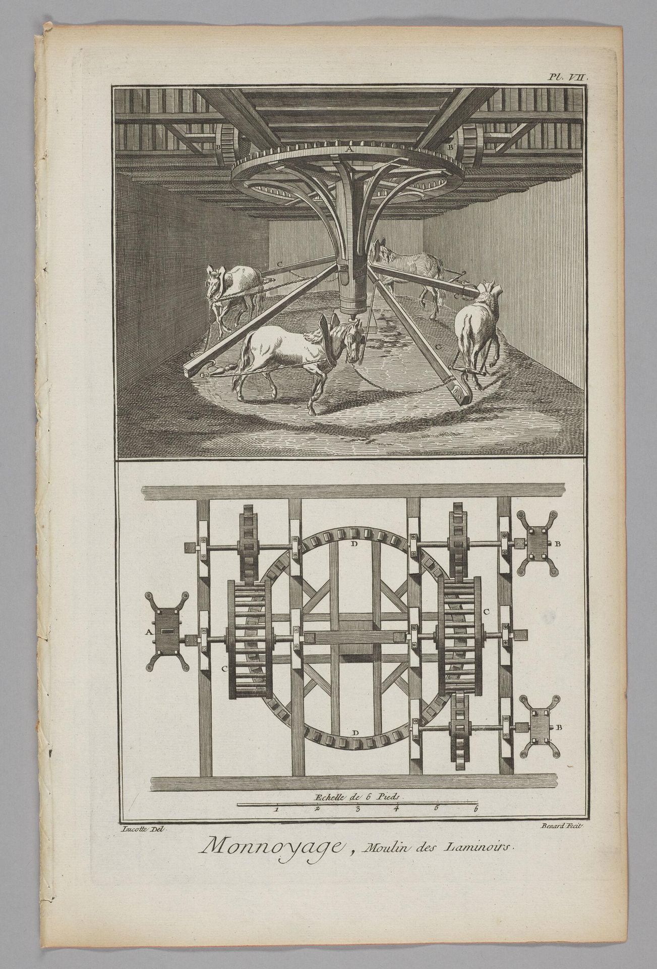 Minting, Wheelwork of Rollers by Robert BÃ©nard