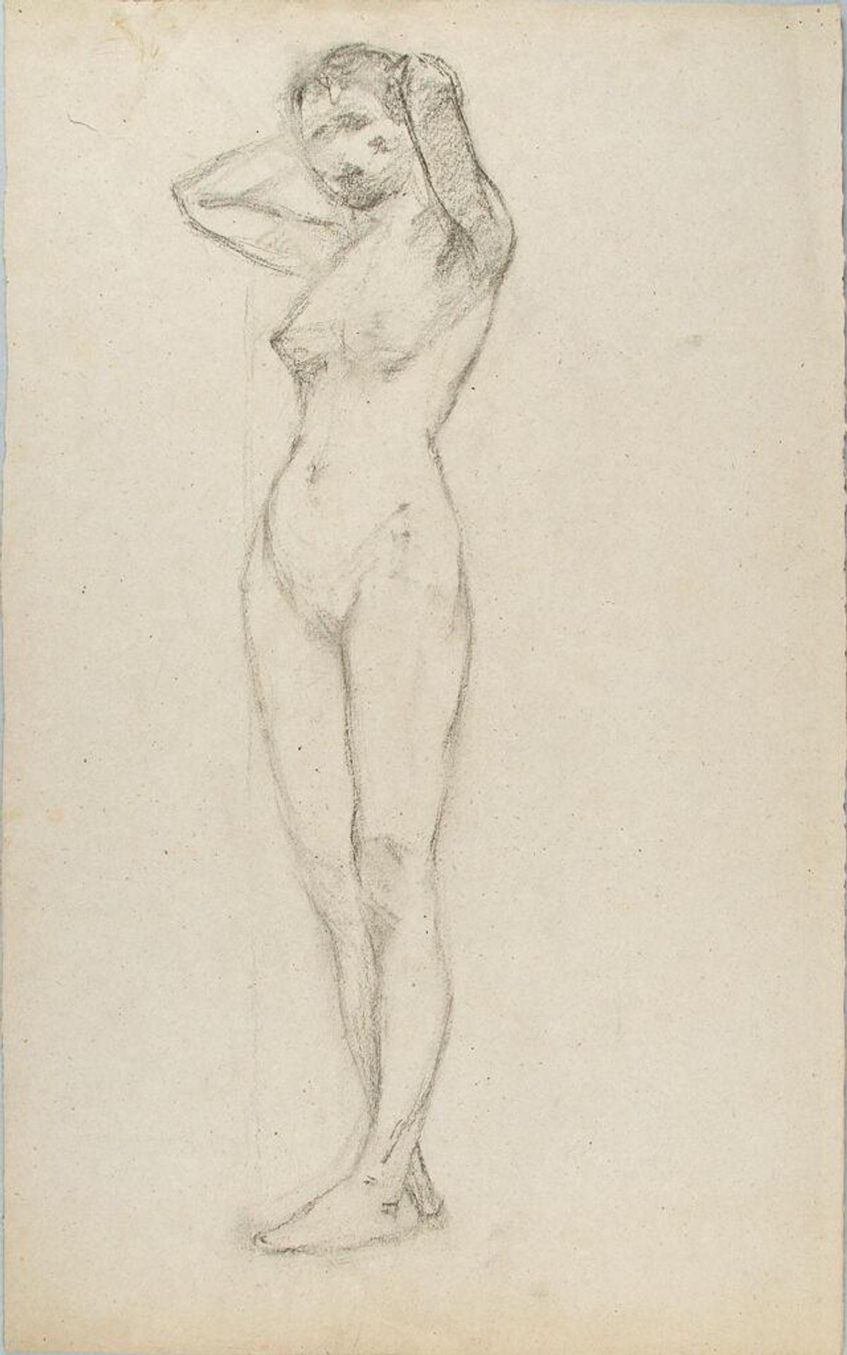 Female Nude Figure Study by William Valentine Schevill