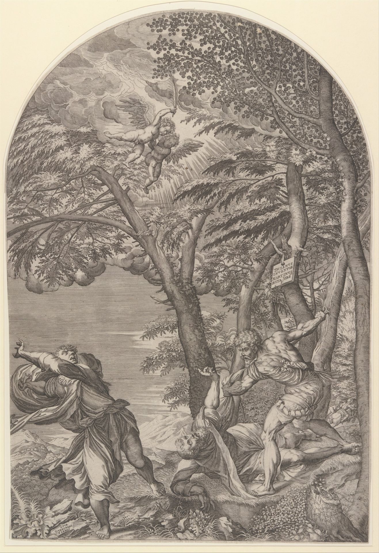 The Martyrdom of Saint Peter by Martino Rota
