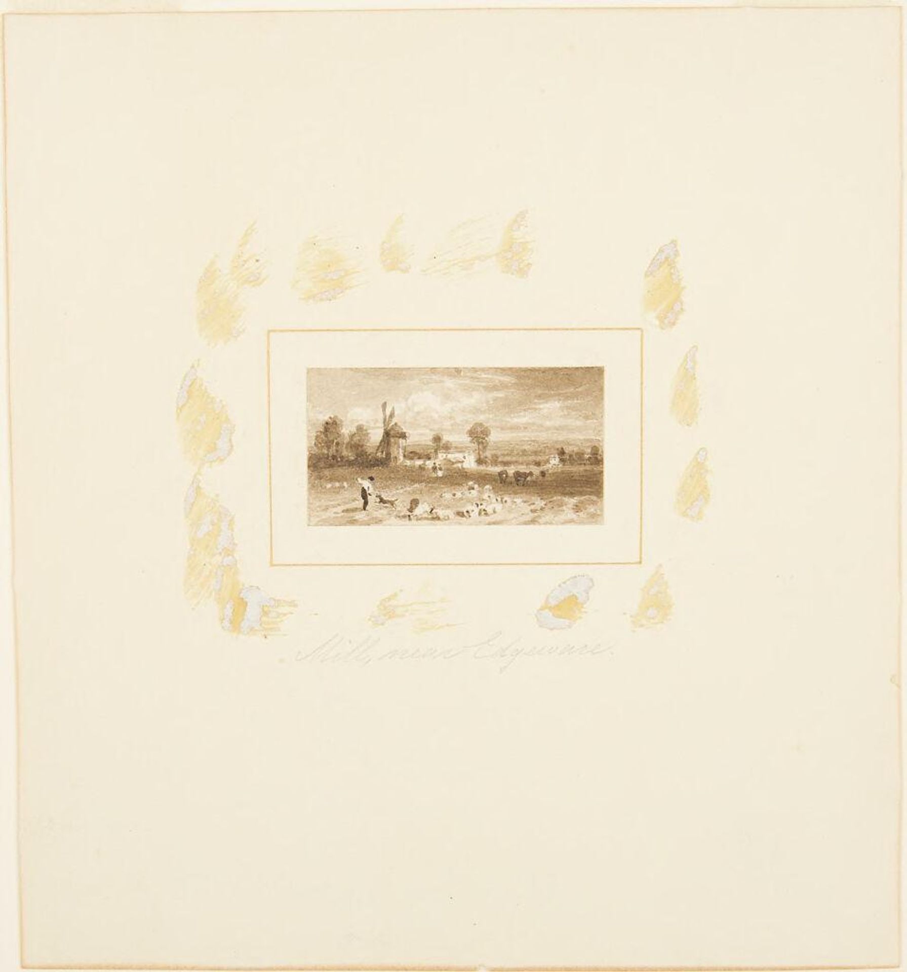 Mill near Edgeware by David Cox