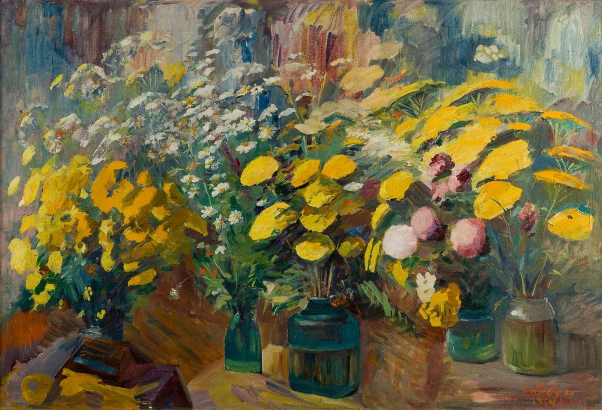 Still life by Martiros Sarian