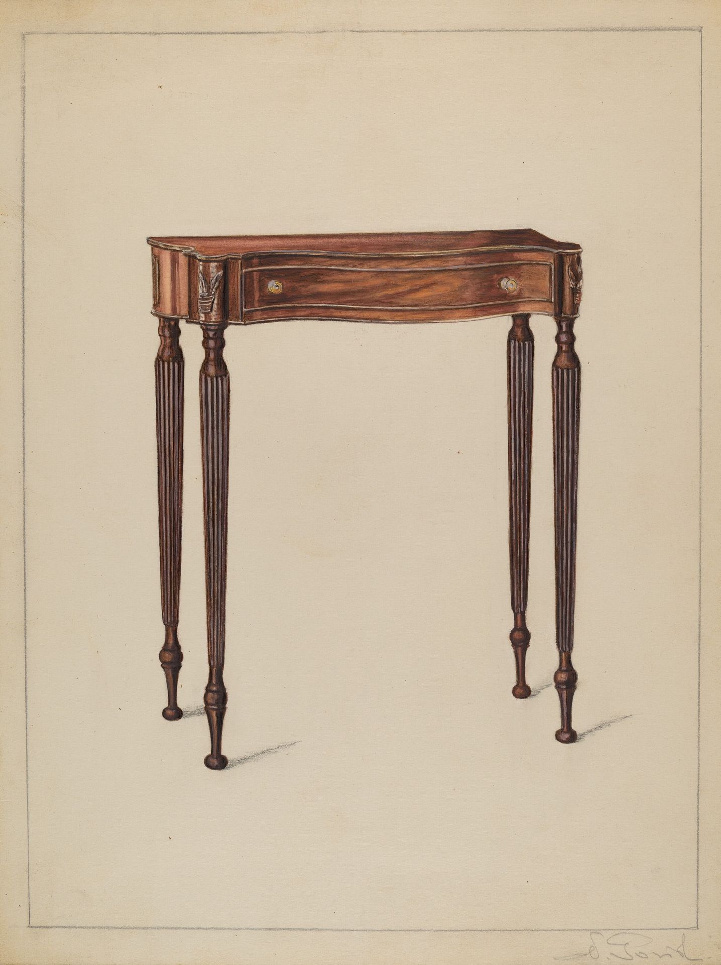 Console Table by Nicholas Gorid