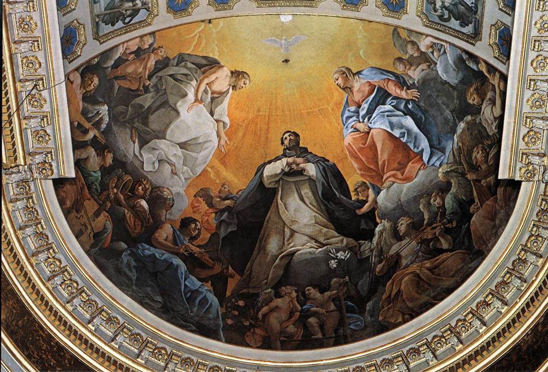 The Glory of St Dominic by Guido Reni