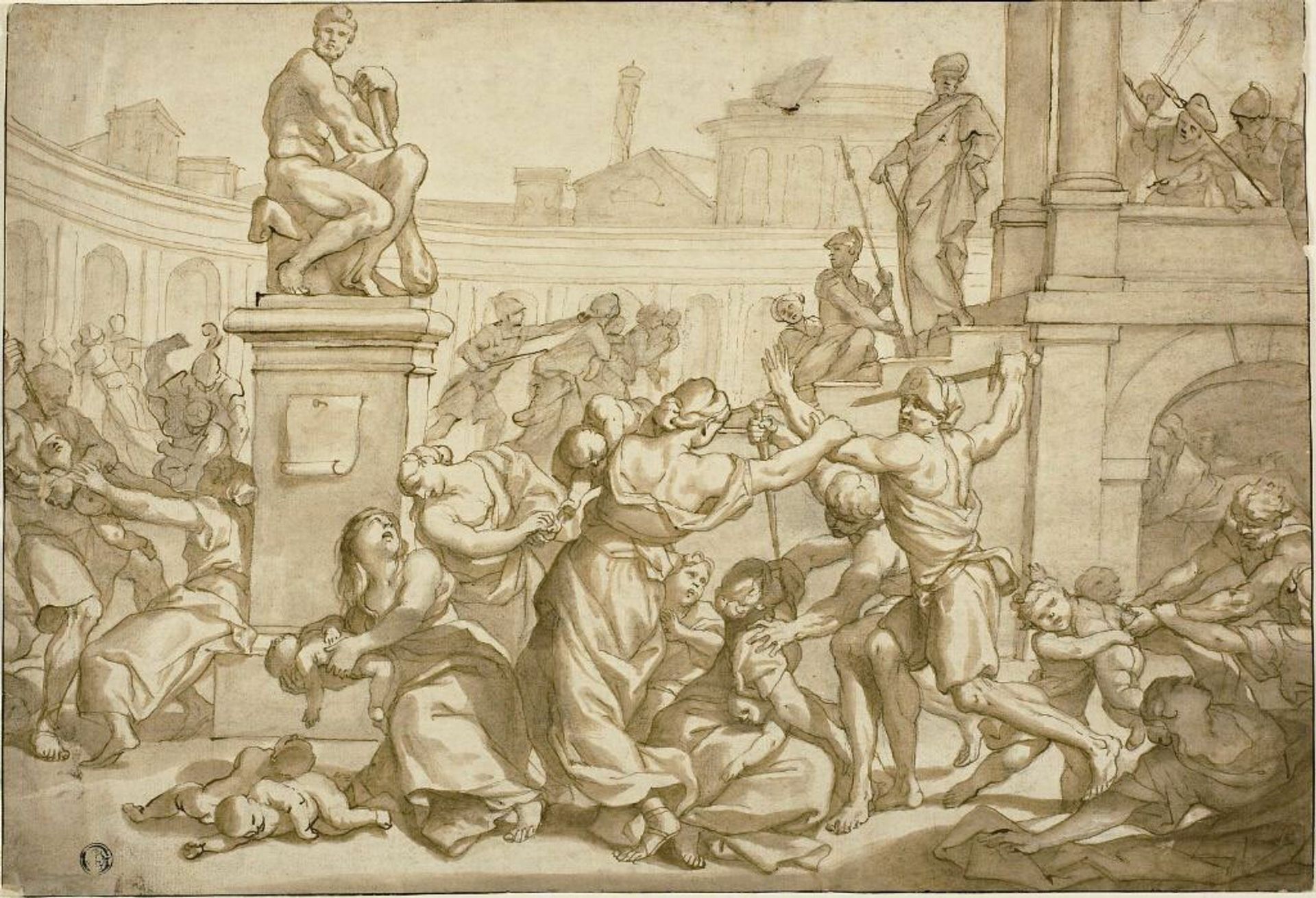 Massacre of the Innocents by Domenico Piola