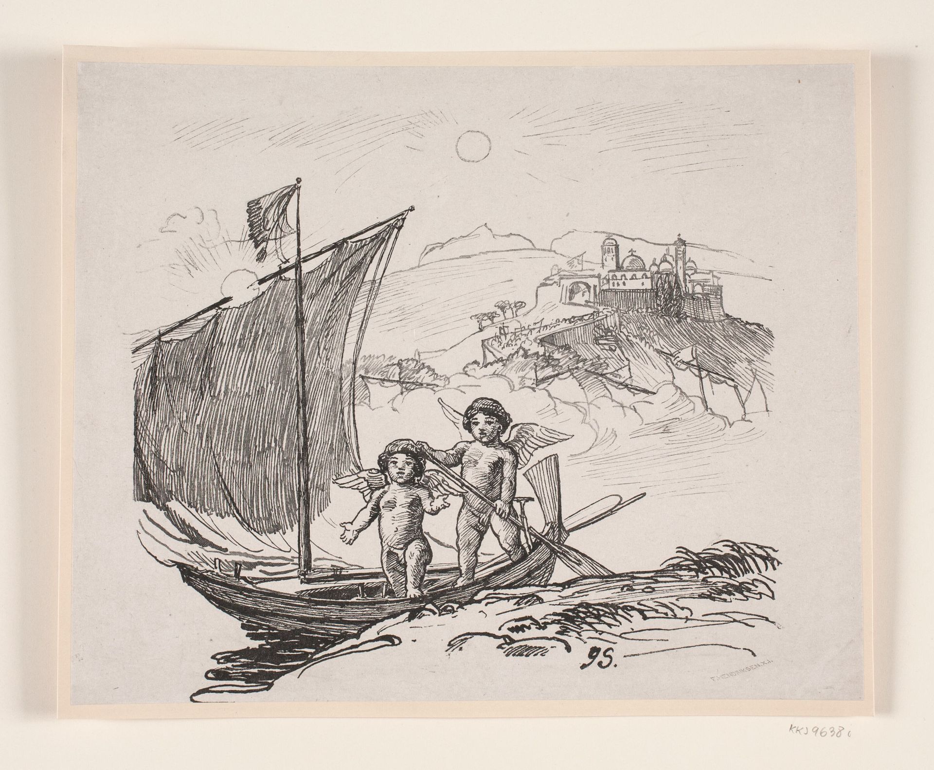 Illustration til Grundtvig: "Den signede dag" by Anonymous