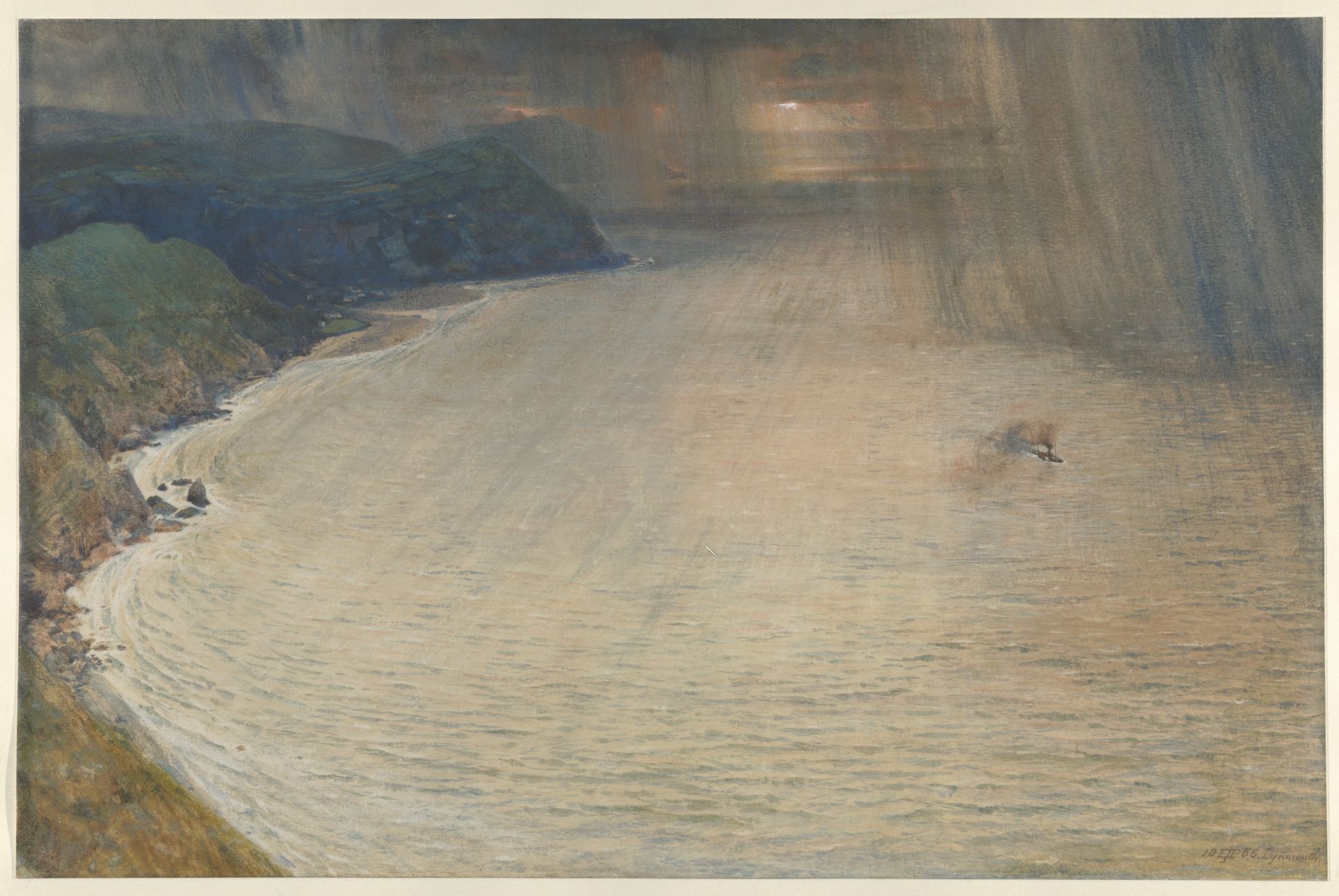 The West Wind, Lynmouth by Edward John Poynter