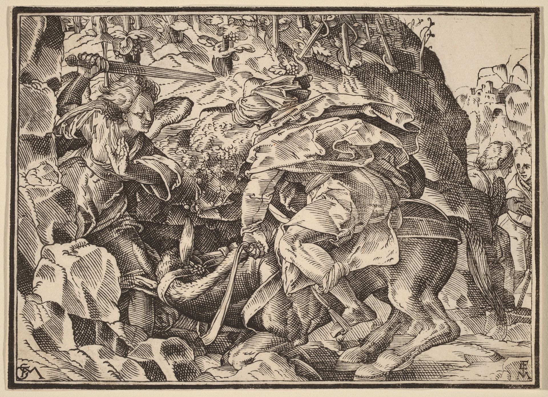 Christ Tells His Disciples of the Last Judgment by Christoph Murer
