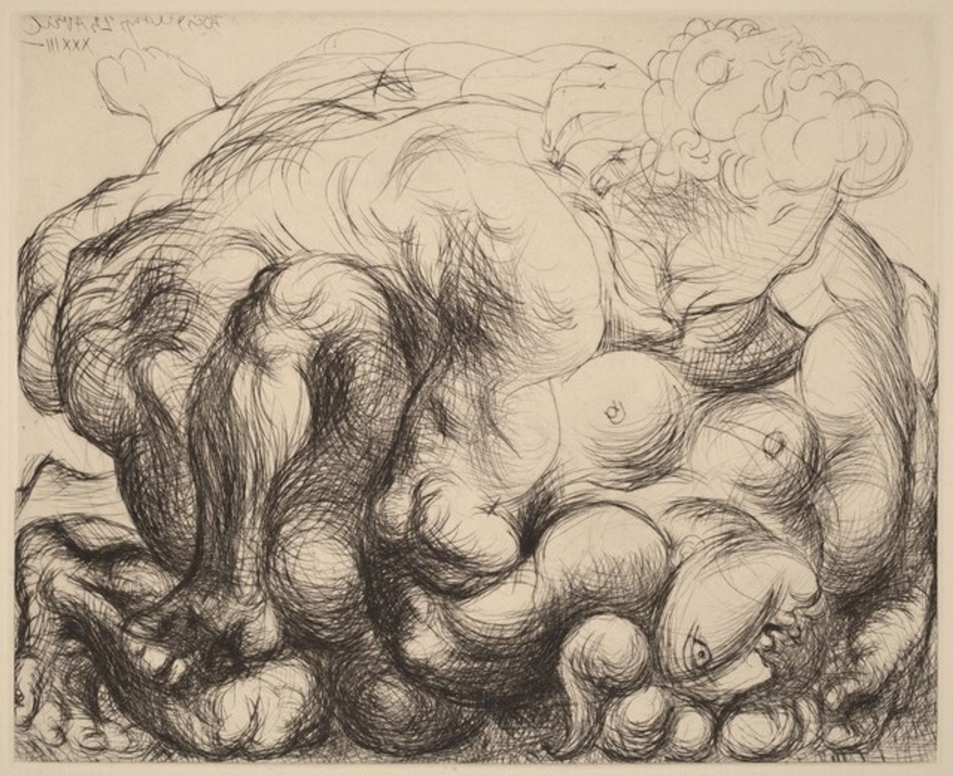 The Embrace III (L'Étreinte III) by Pablo Picasso
