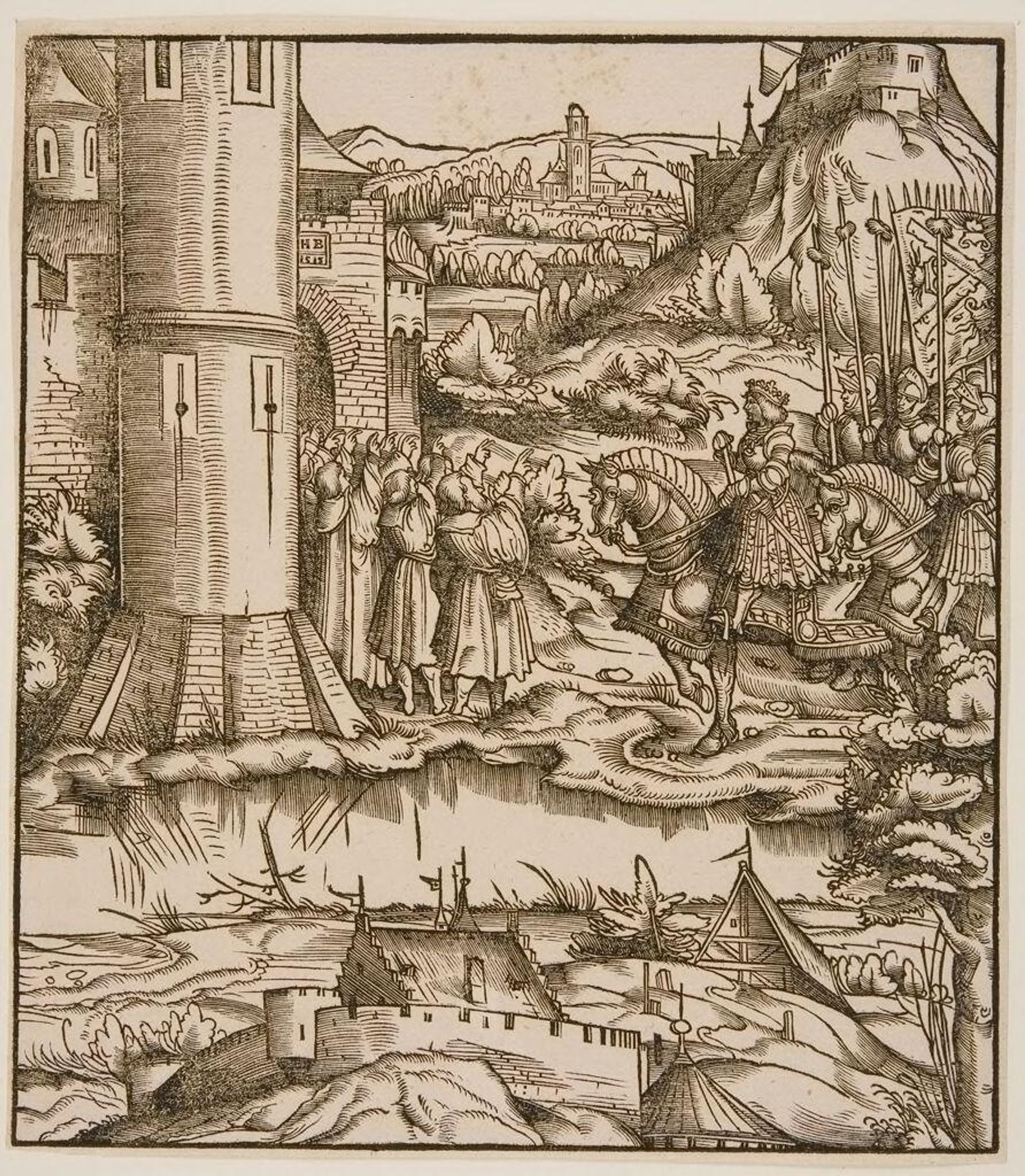 Conquest of the Venetian Territory by Hans Burgkmair