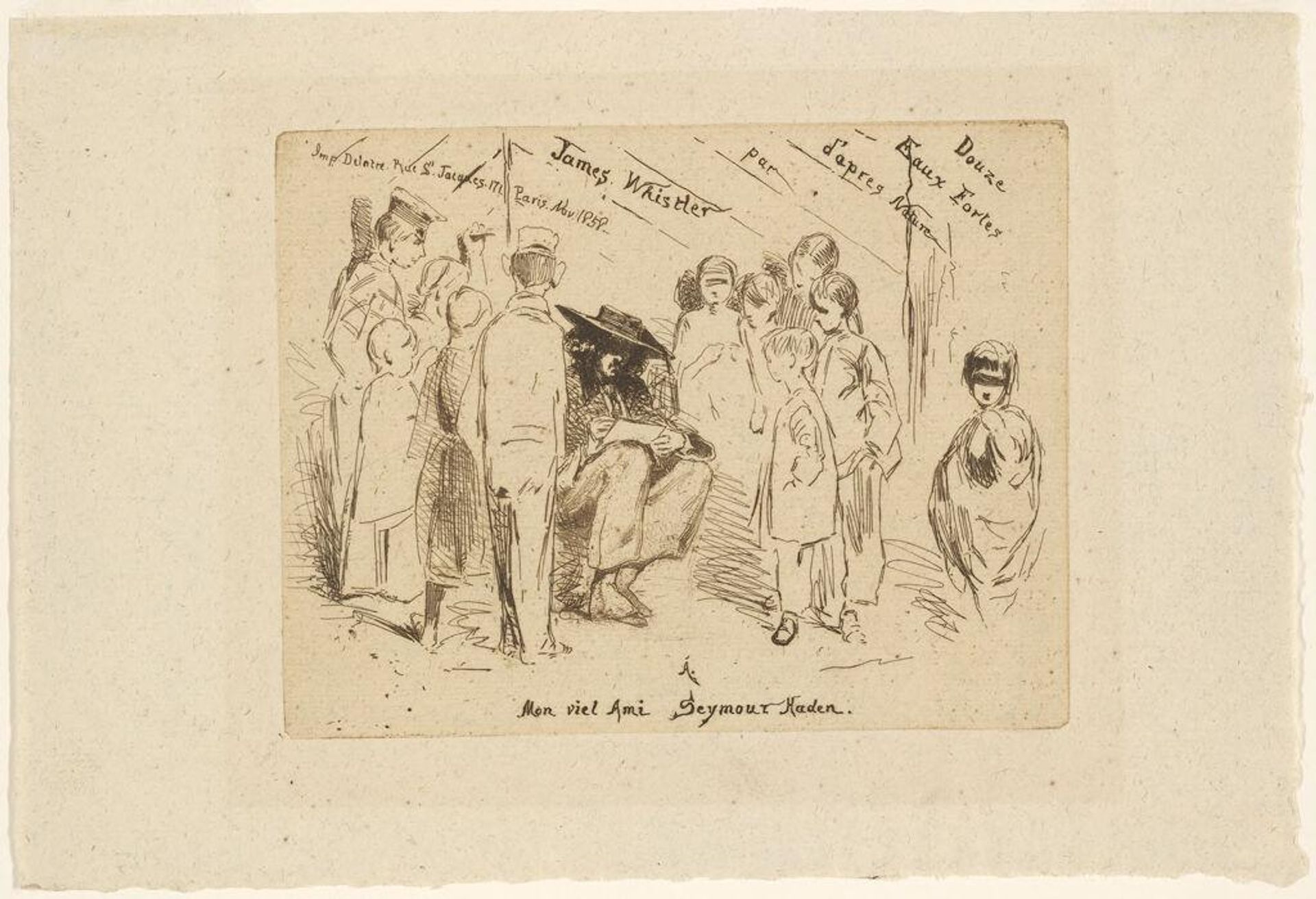 Titlepage: the French Set by James Abbott McNeill Whistler