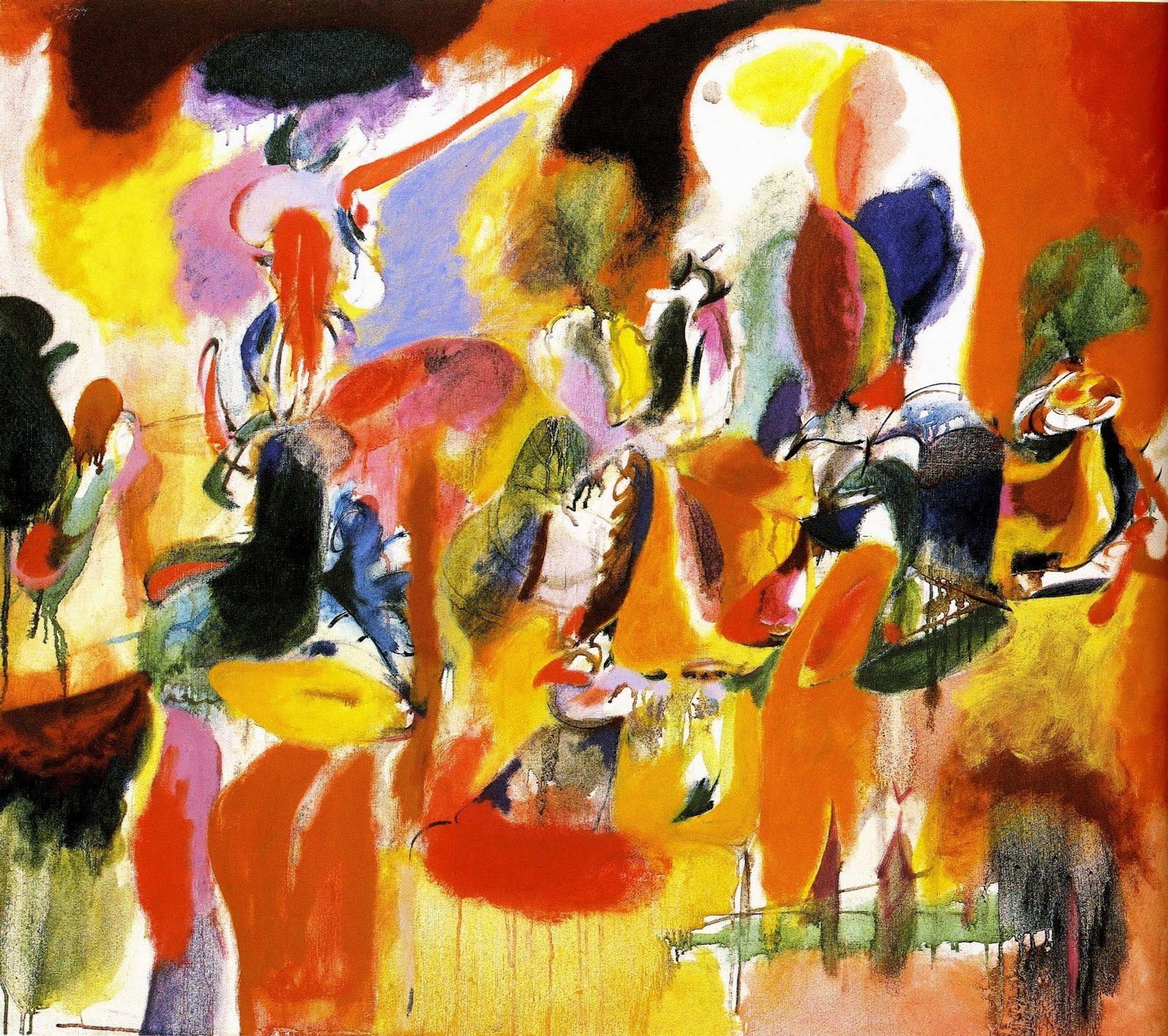 Water of the Flowery Mill by Arshile Gorky