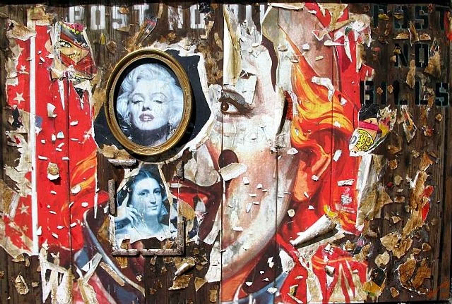 Bonjour Marilyn by Burhan Dogancay