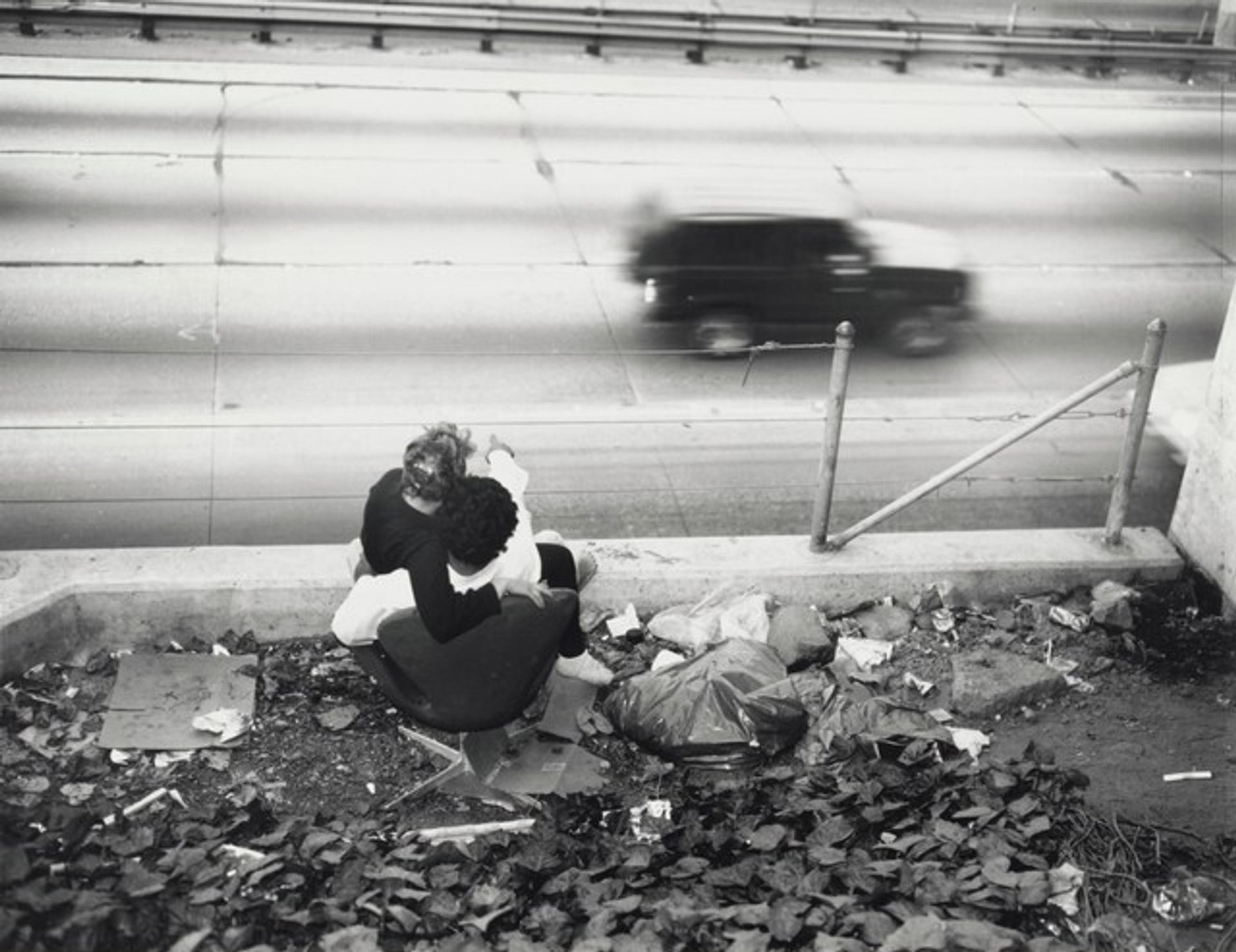 Hollywood Freeway #2 by Jim Goldberg