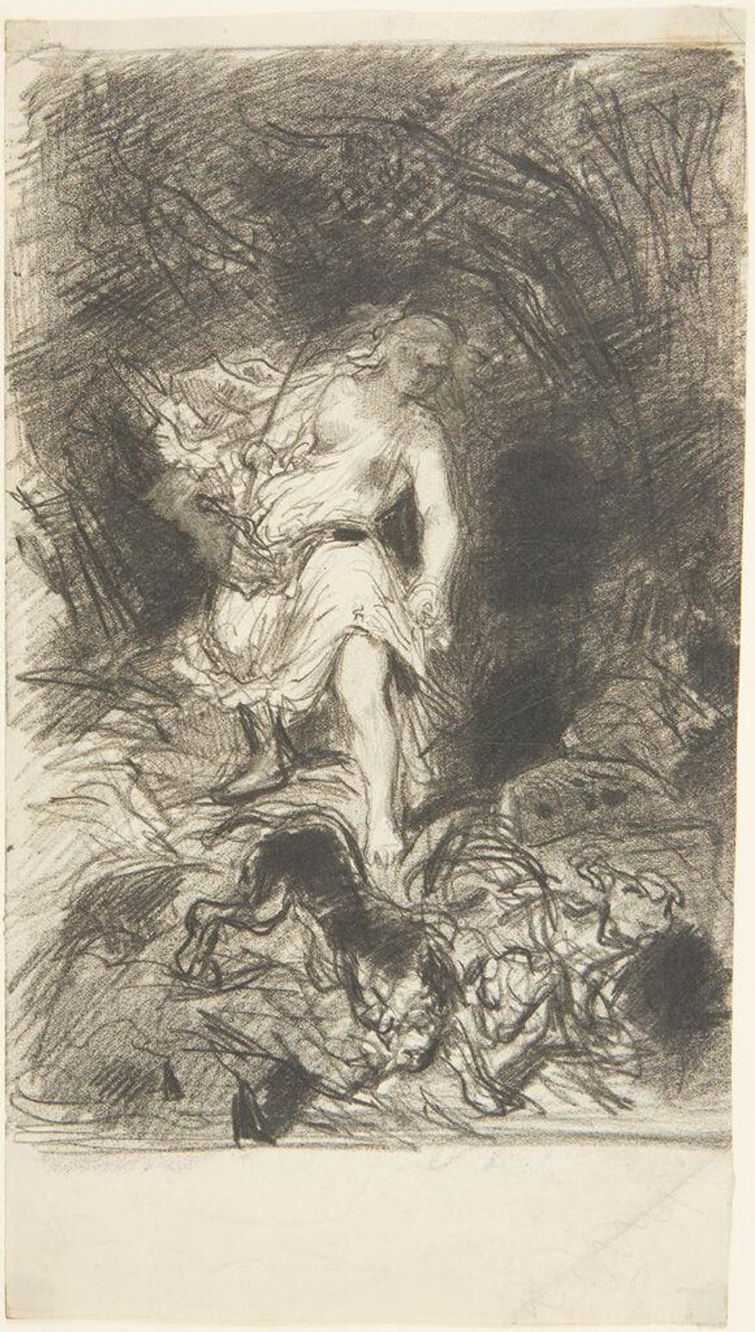 Diana by Célestin Nanteuil