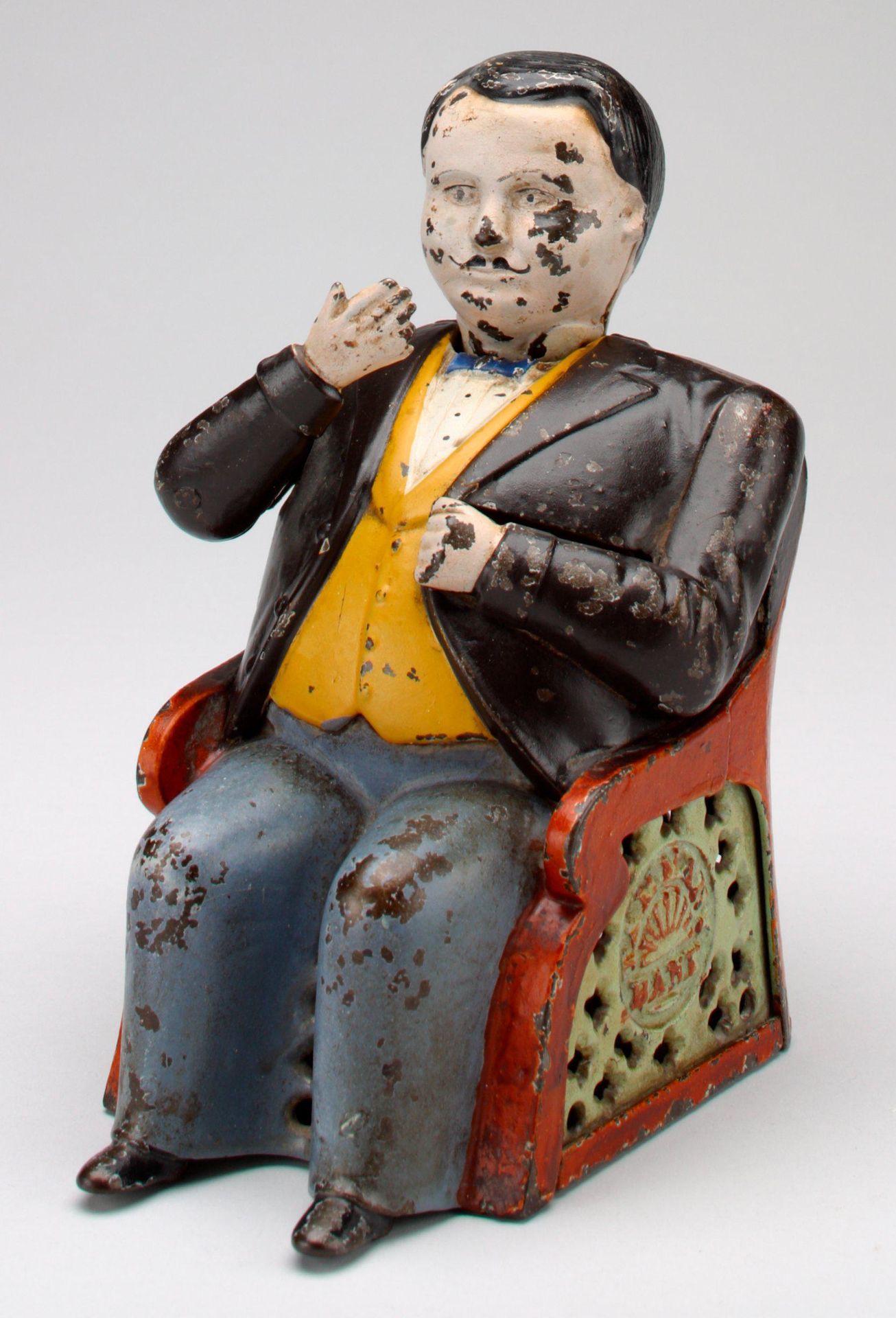 -Tammany Bank- or -Little Fat Man- mechanical bank by John Hall