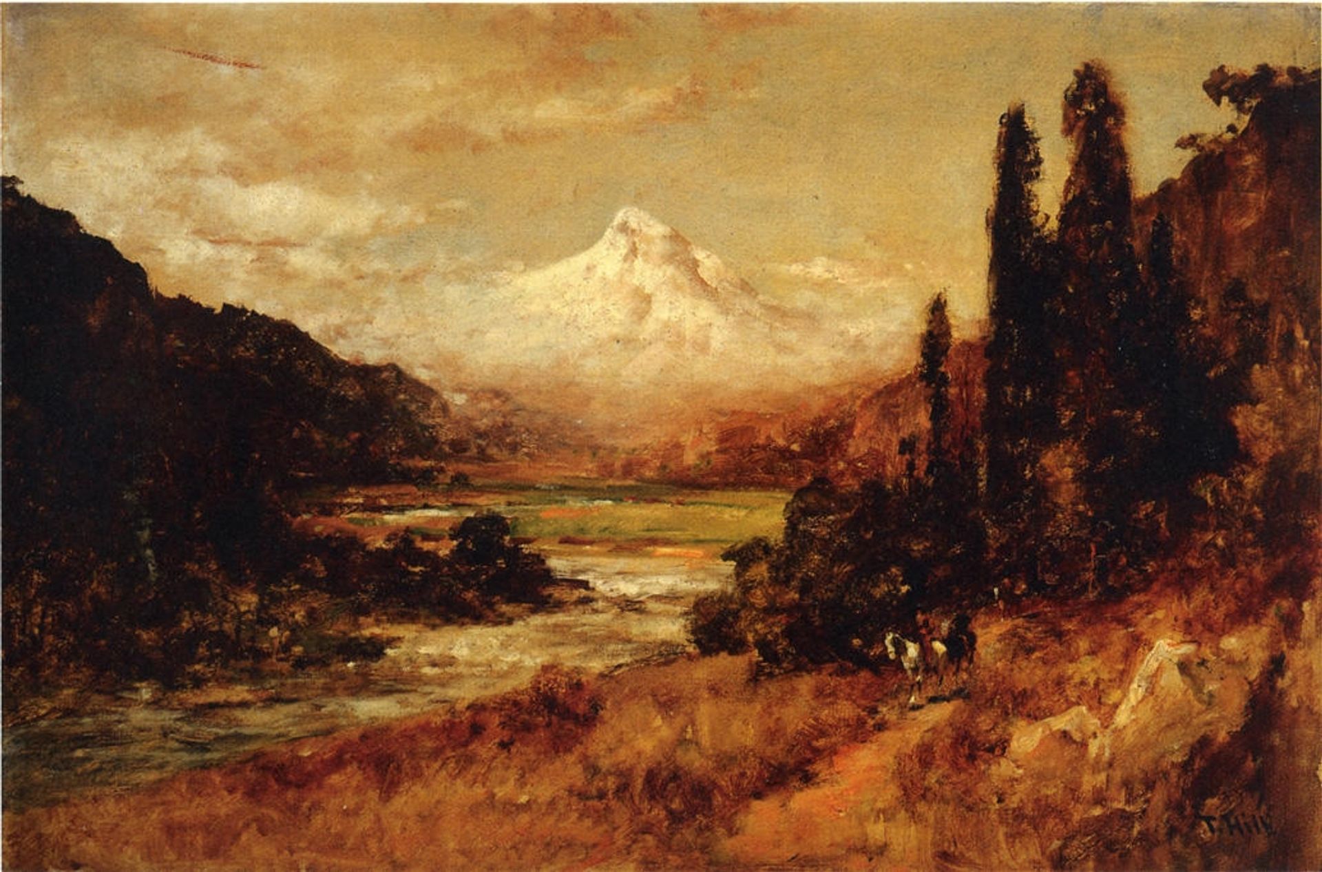 Mount Hood by Thomas Hill